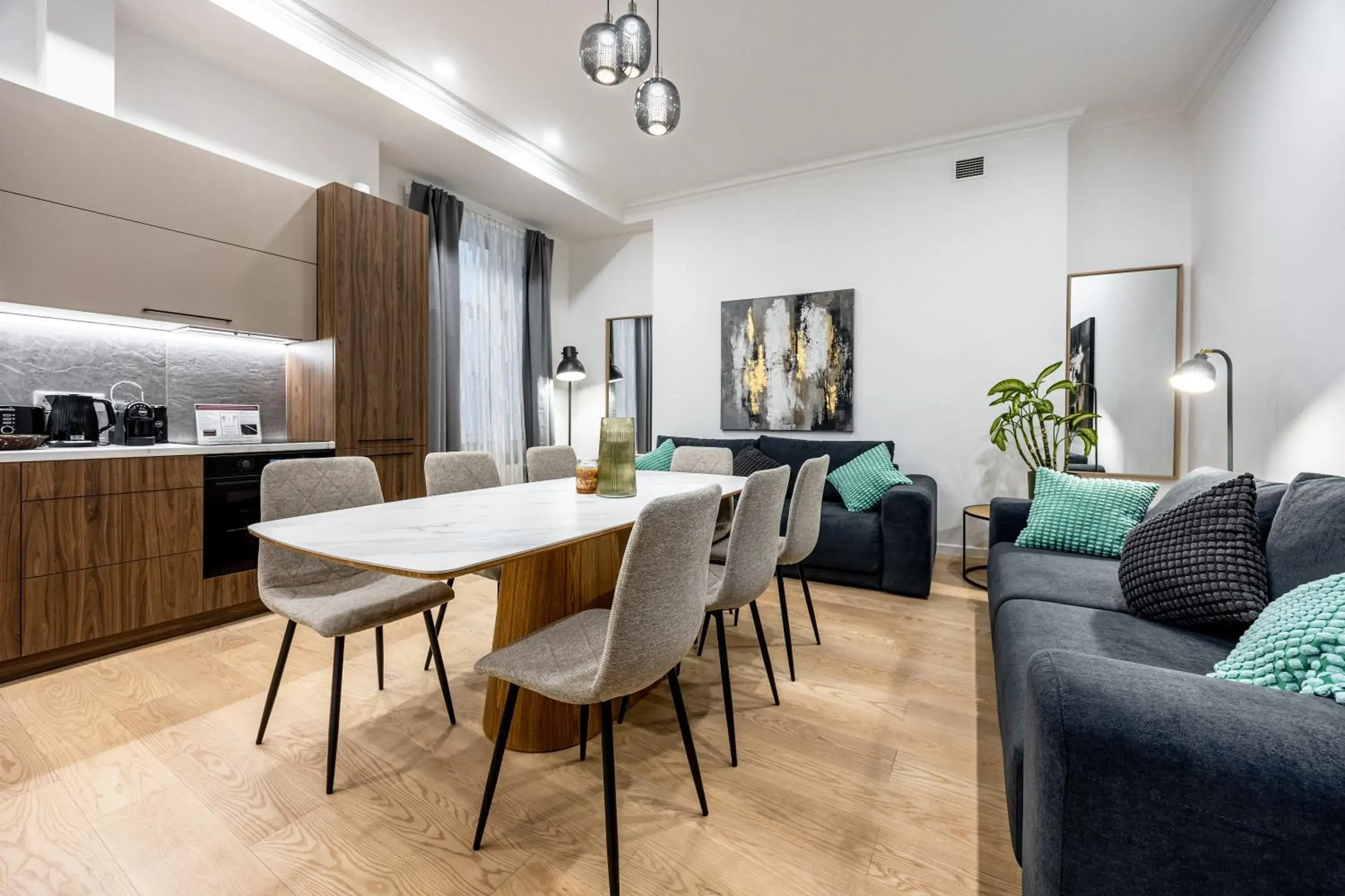 Two-Bedroom Superior Apartment in RIGAAPARTMENT ELIZABETES 22 Self-Service Aparthotel Two-Bedroom Superior Apartment in RIGAAPARTMENT ELIZABETES 22 Self-Service Aparthotel