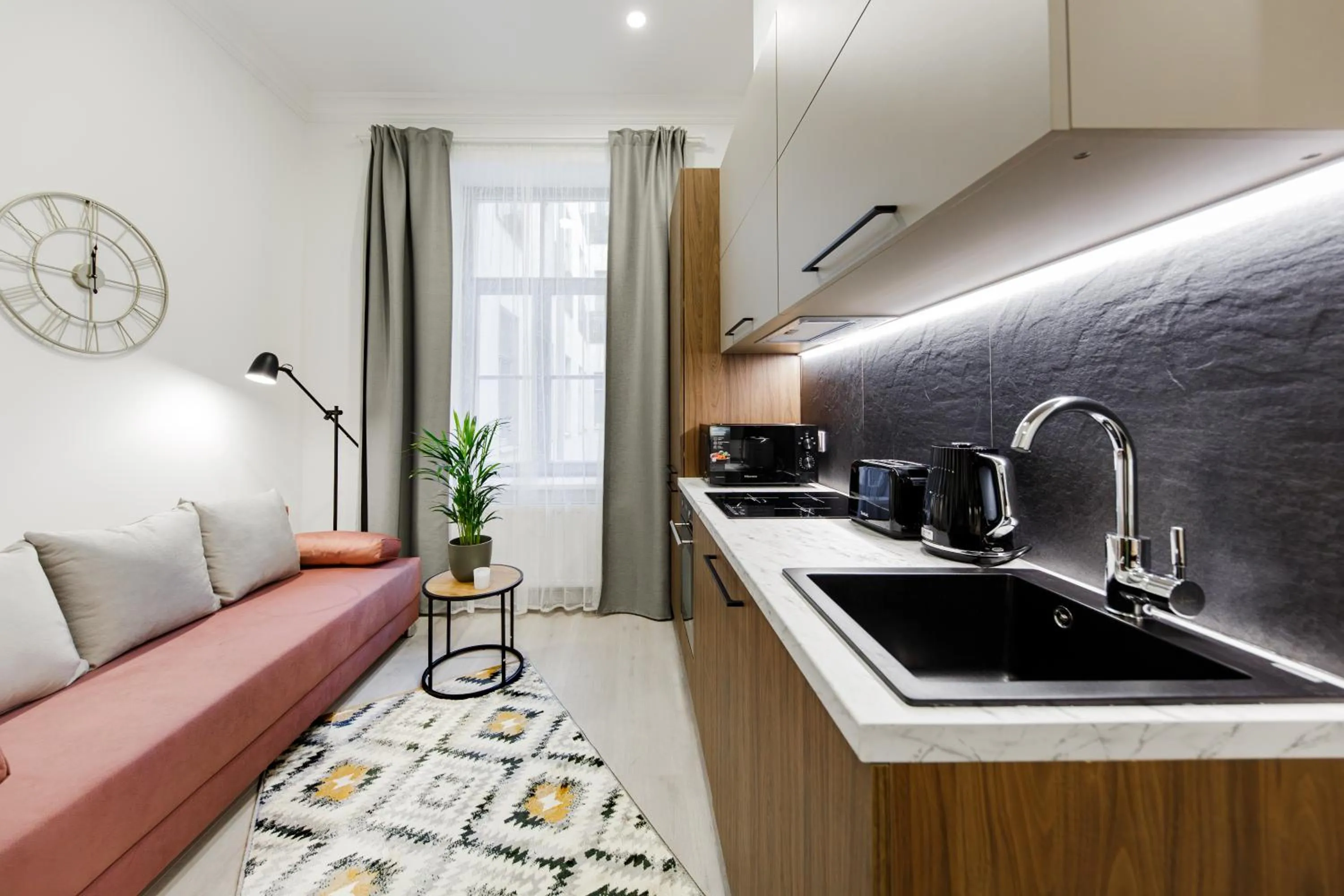 One-Bedroom Apartment in RIGAAPARTMENT ELIZABETES 22 Self-Service Aparthotel