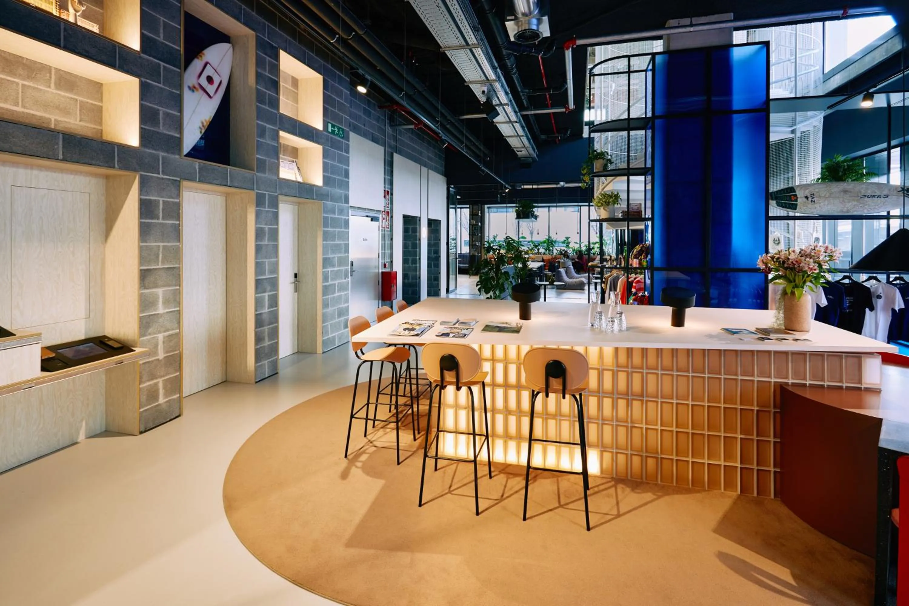 Property building in The Social Hub San Sebastián