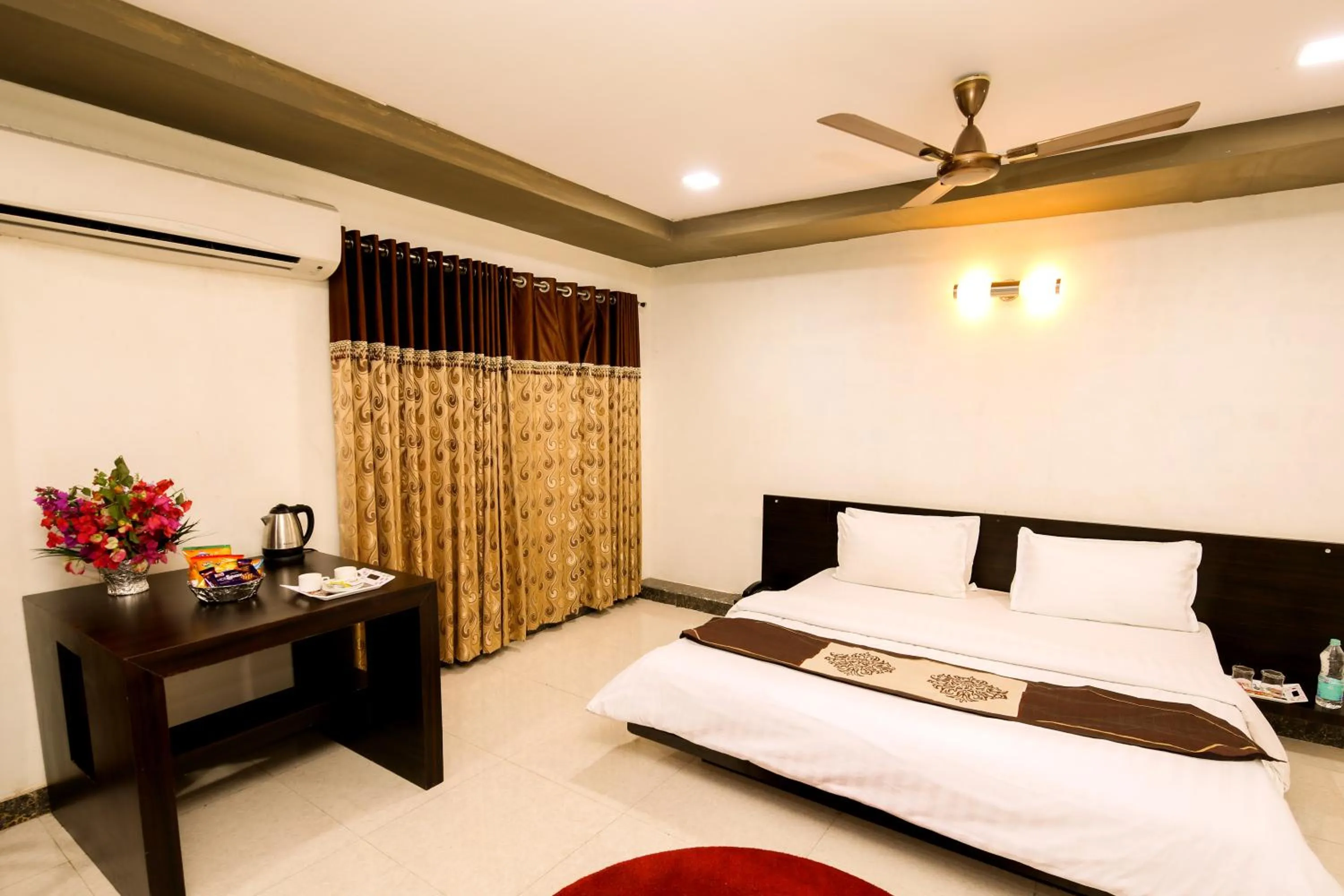 Bed in Saavaj Resort, Sasan Gir - Where Wilderness Meets Luxury