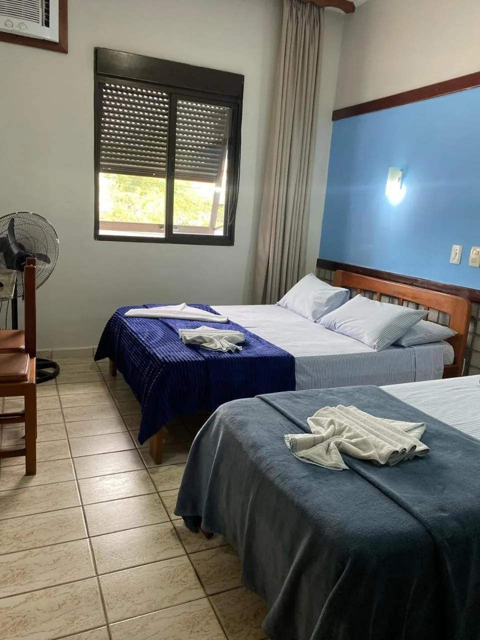 Bed in Hotel São Charbel