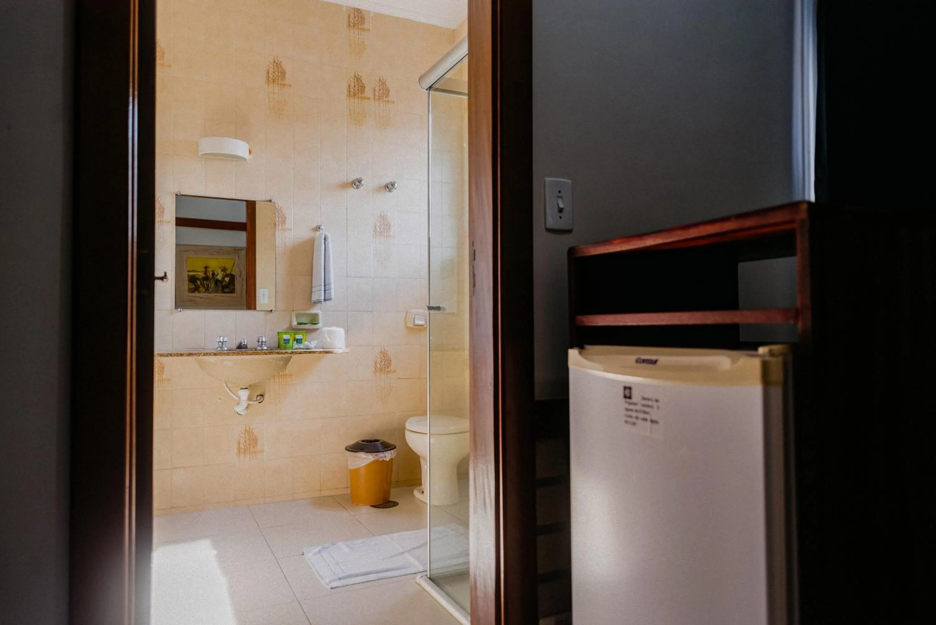 Toilet in Hotel São Charbel