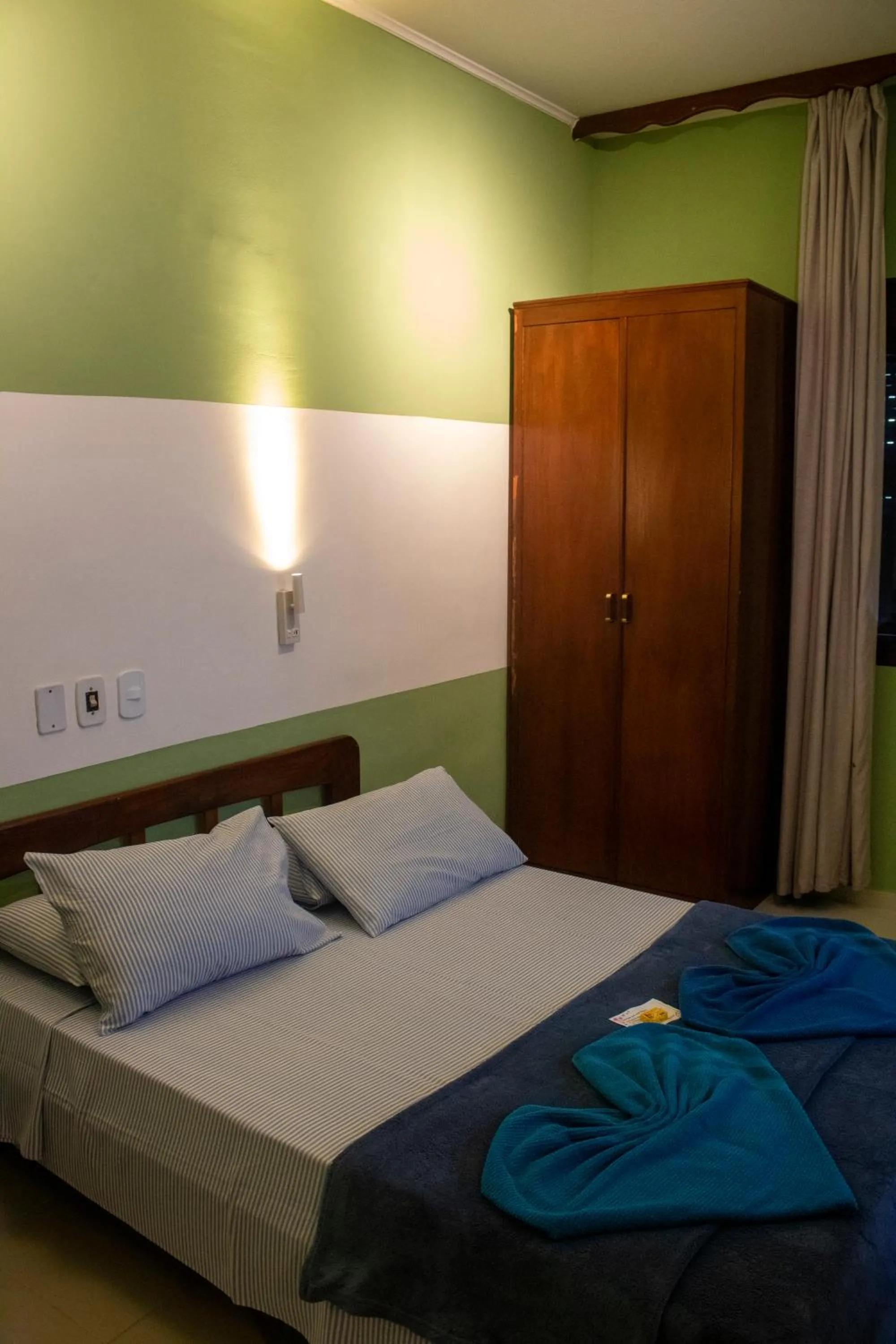 Bed in Hotel São Charbel