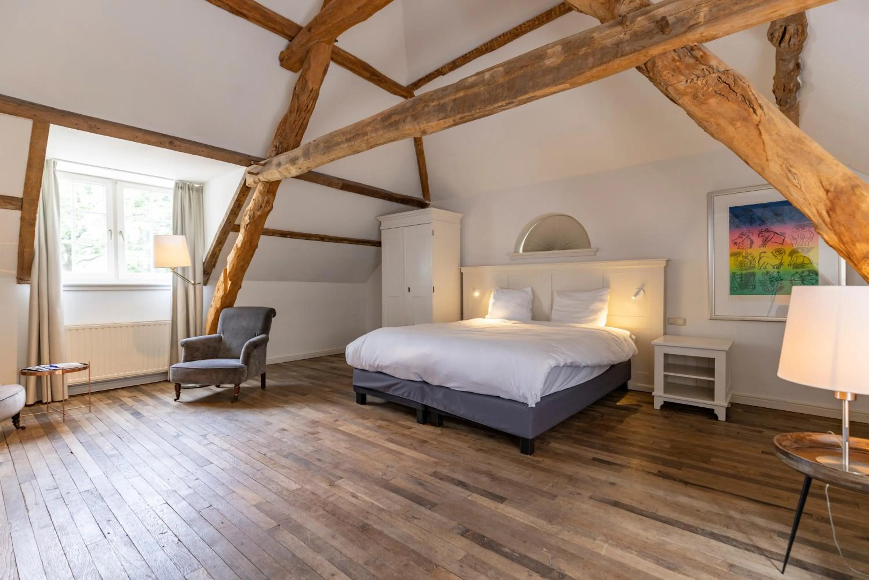 Bed in Fletcher Hotel Château De Raay