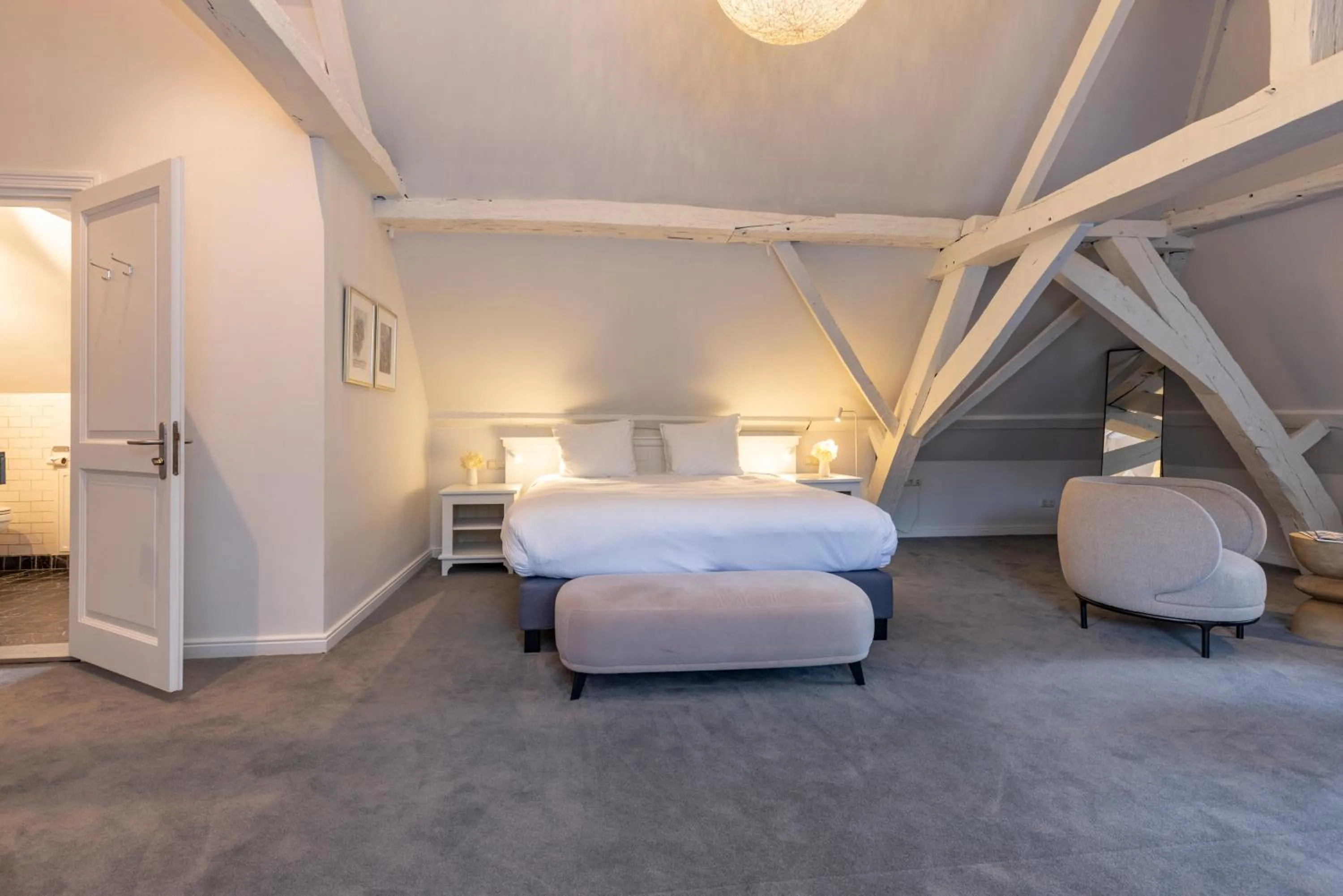 Bed in Fletcher Hotel Château De Raay