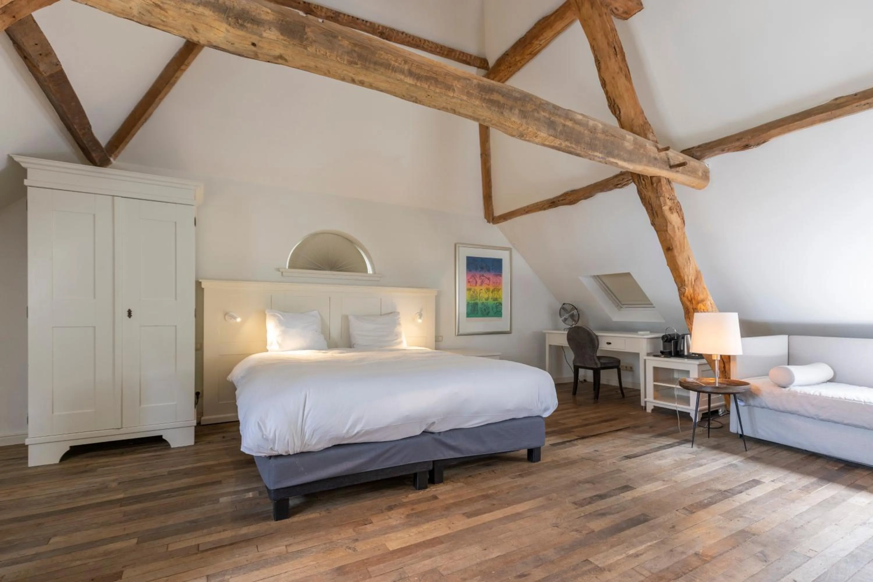 Bed in Fletcher Hotel Château De Raay