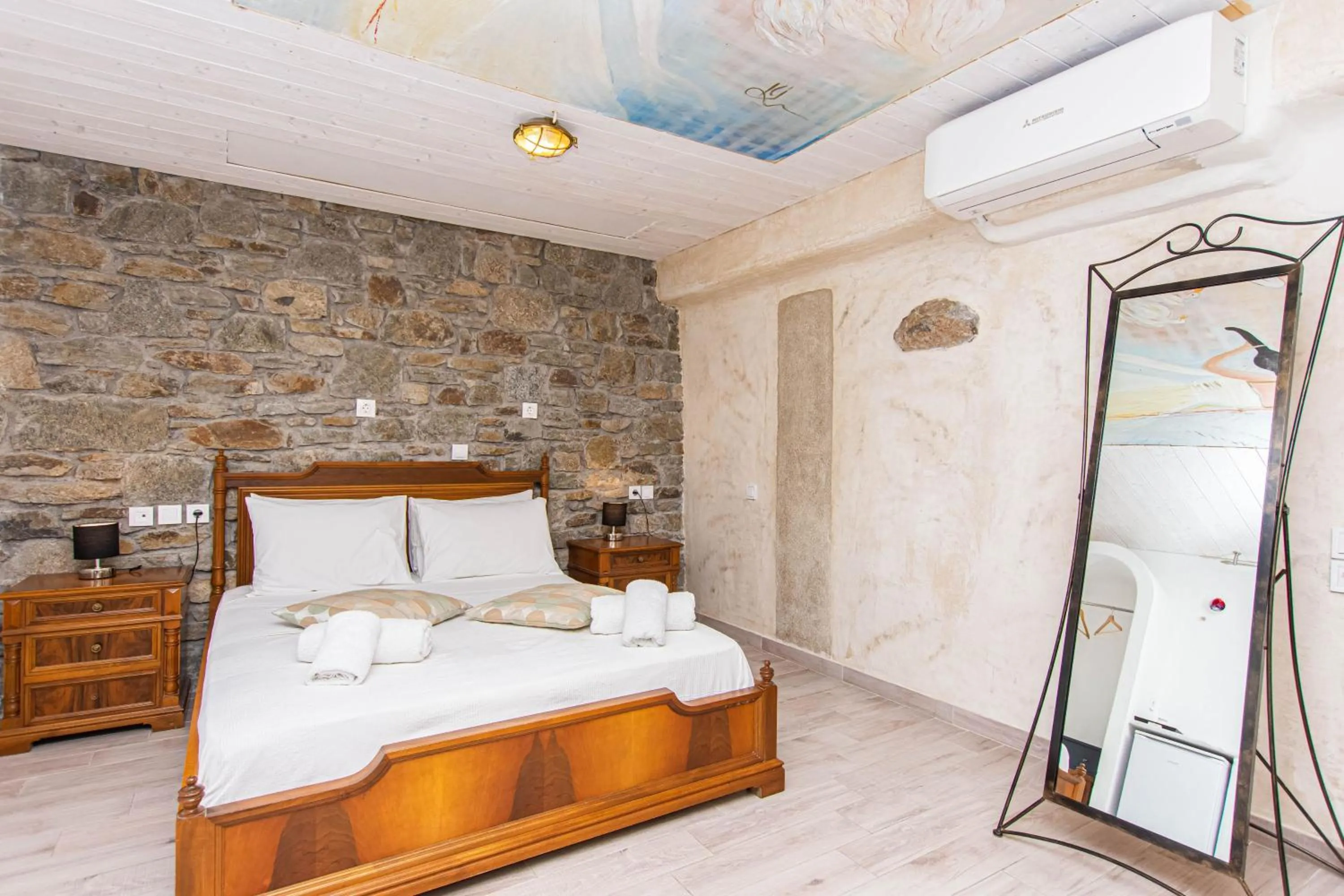 Bed in Peristeronas Village