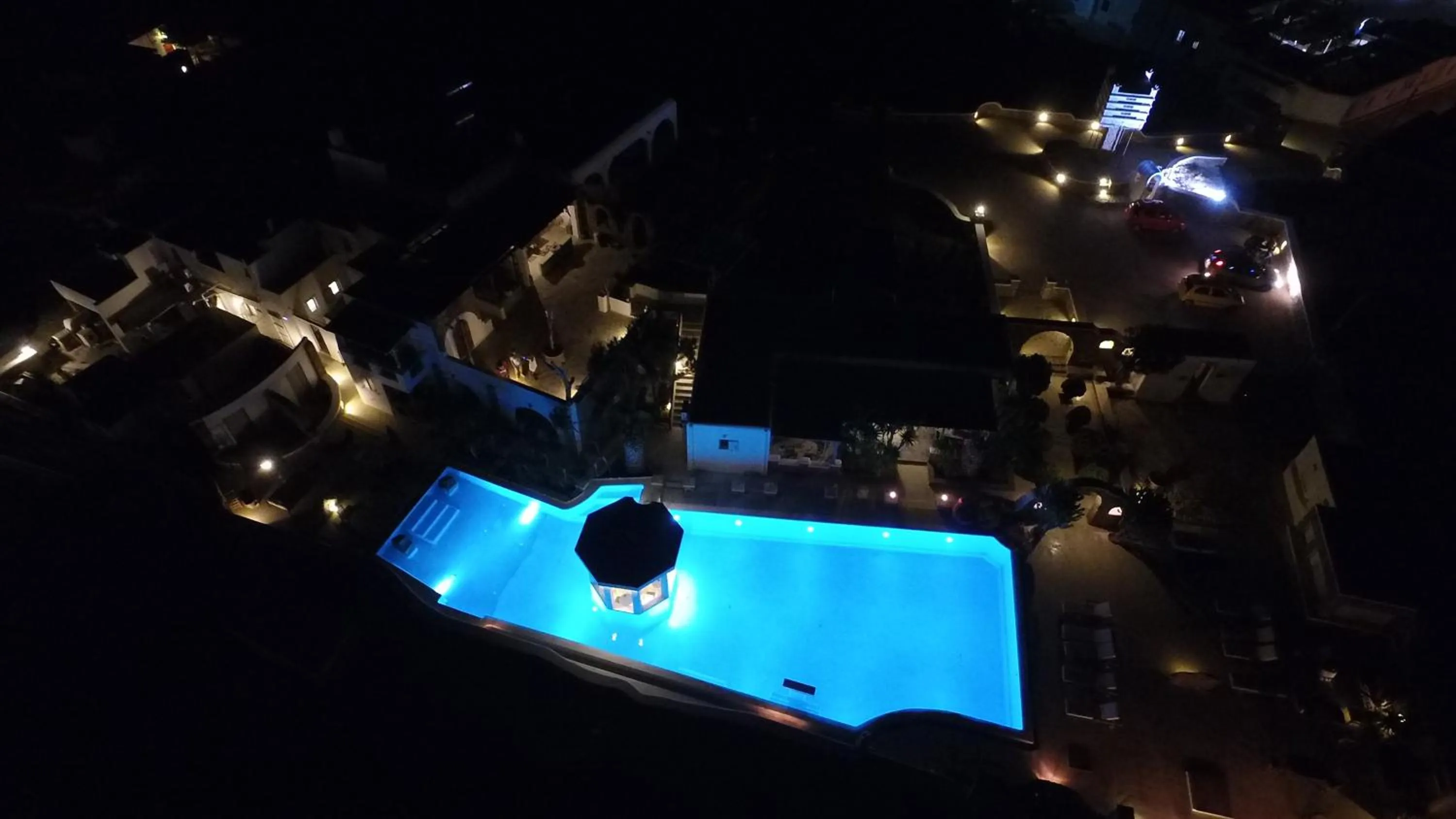 Pool view in Peristeronas Village