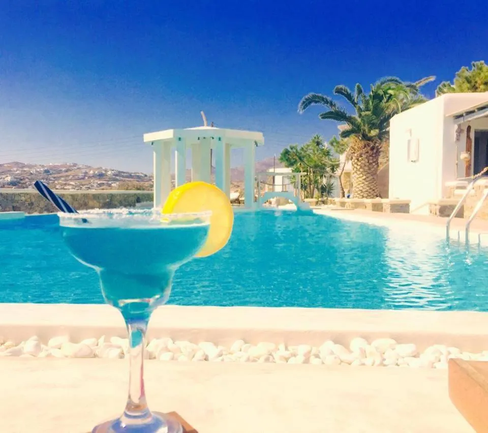 Swimming pool in Peristeronas Village