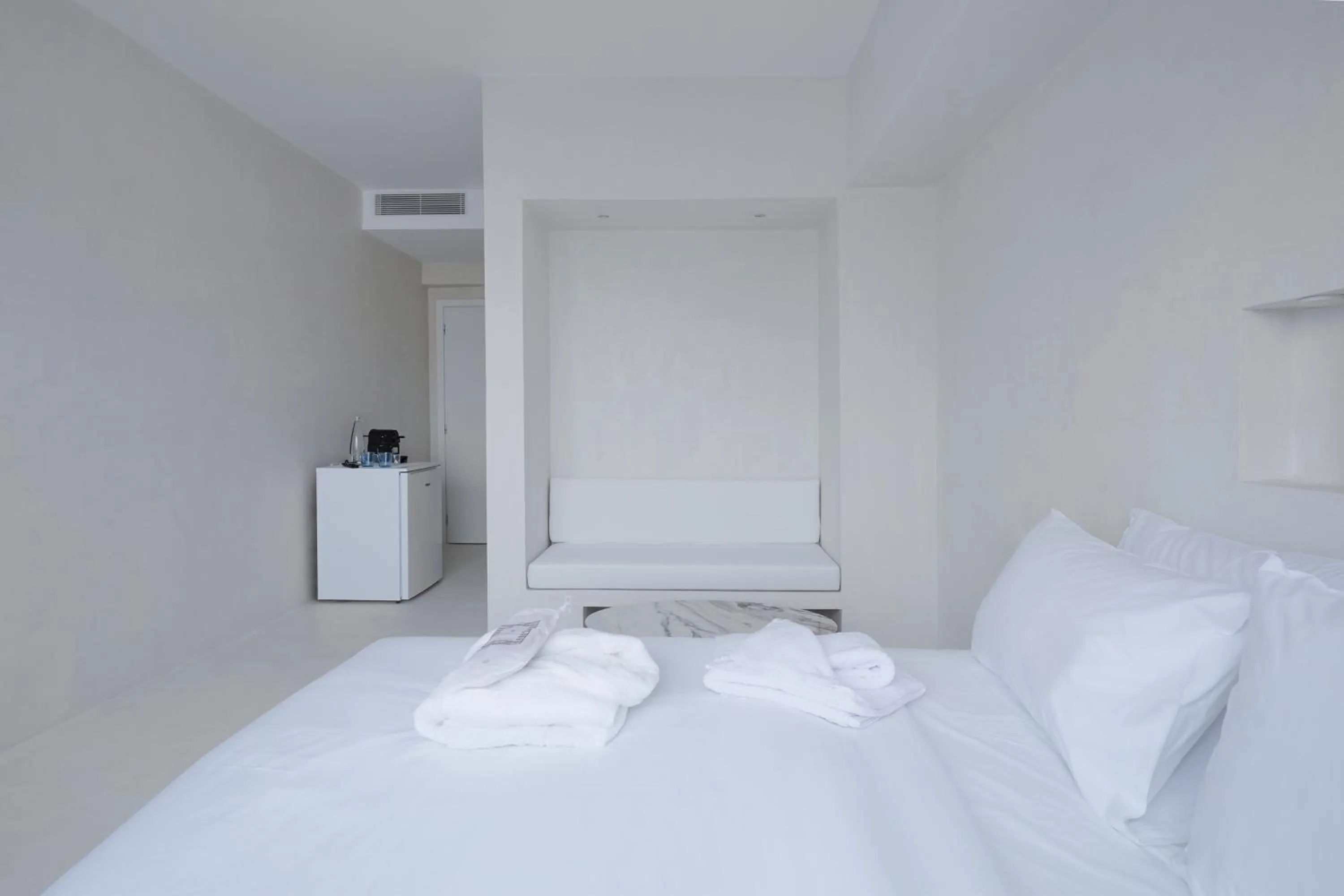 Bed in Athens Penthouse