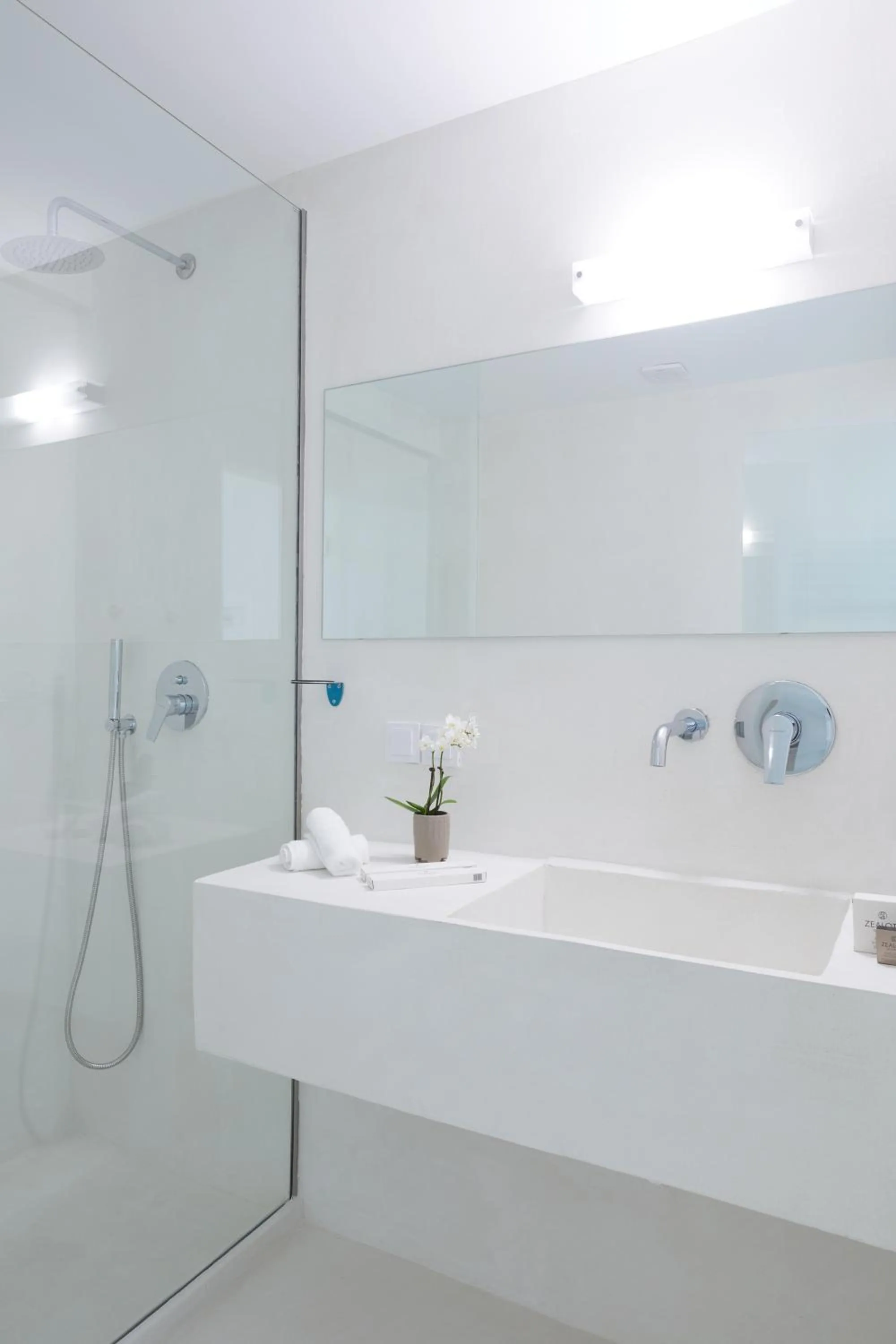 Shower in Athens Penthouse