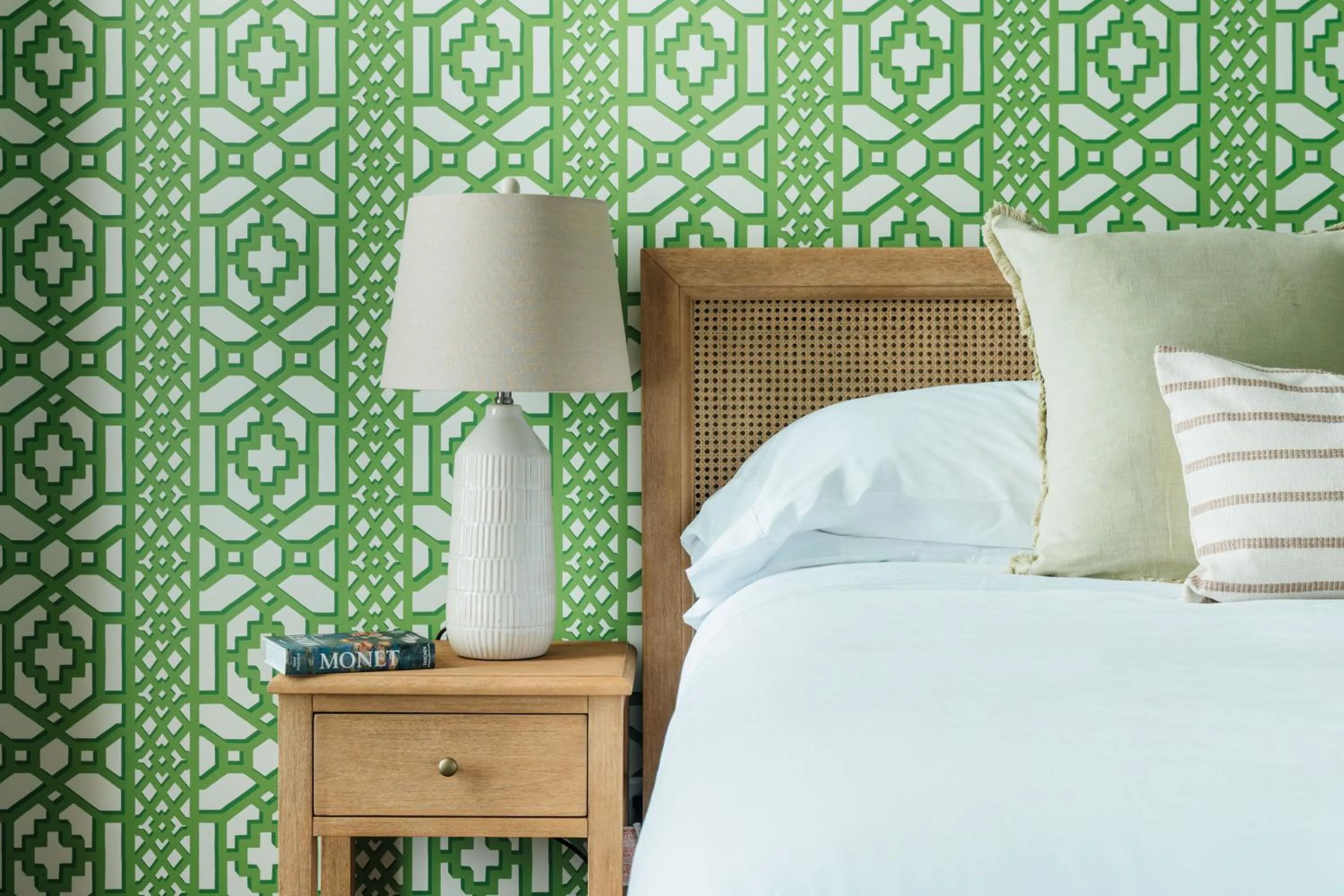 Bed in The Painted Lady