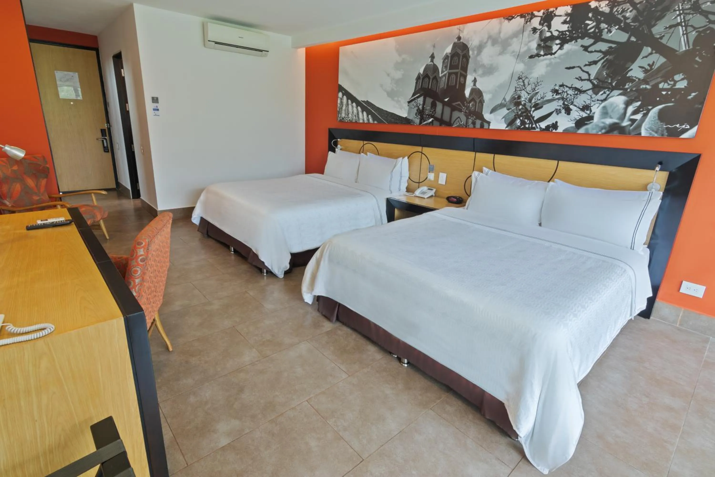 Bed in Sonesta Hotel Pereira