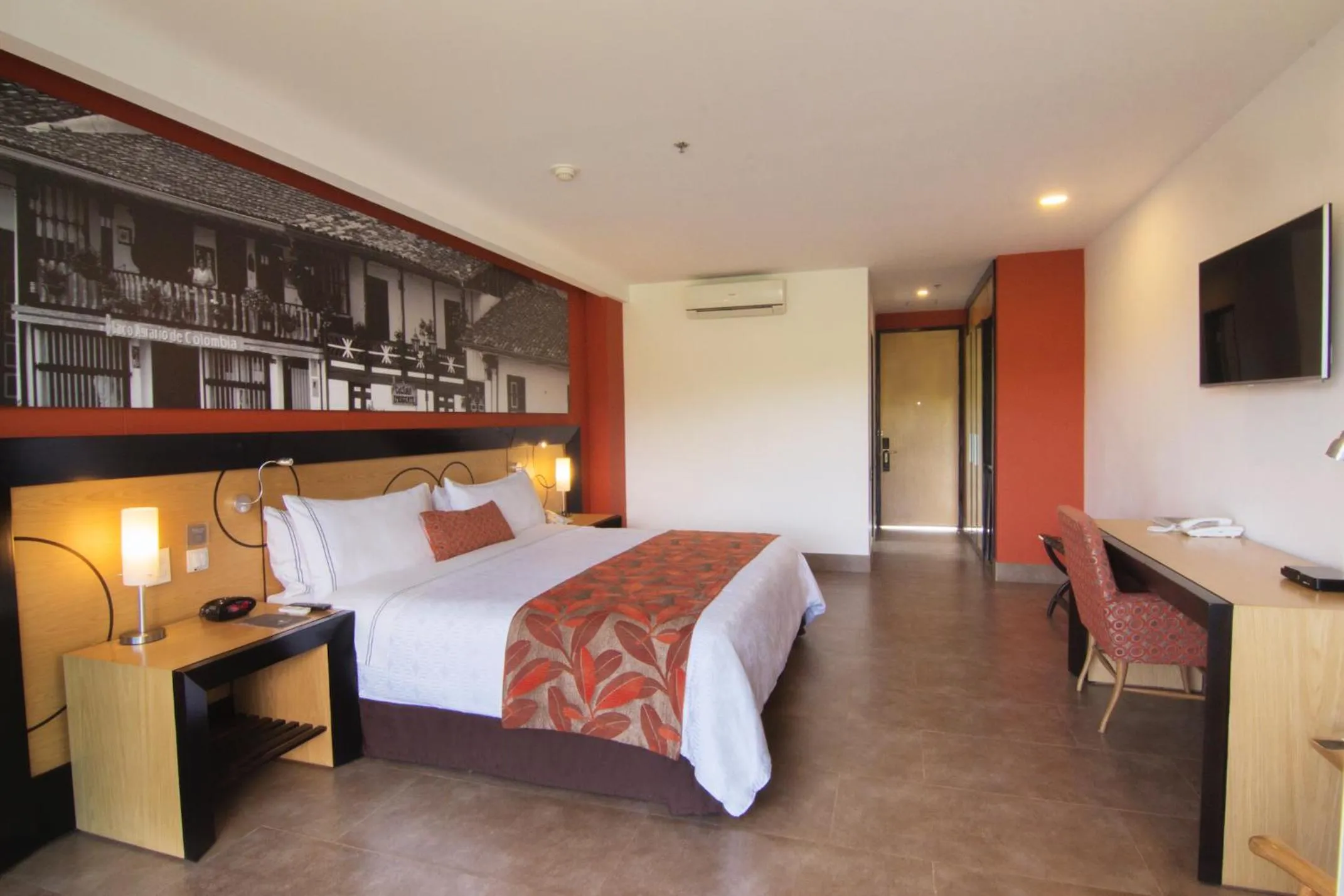 Bed in Sonesta Hotel Pereira