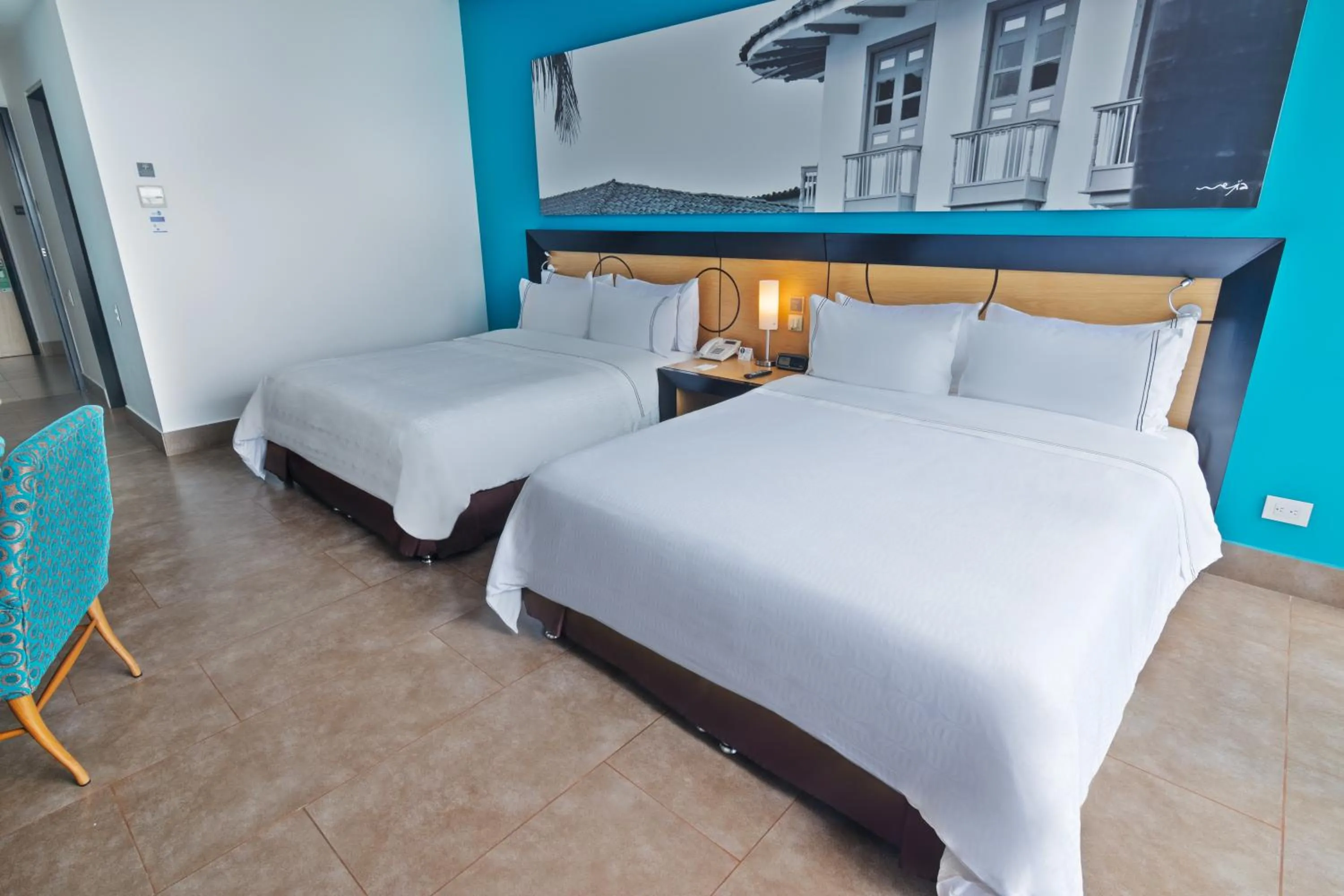 Bed in Sonesta Hotel Pereira