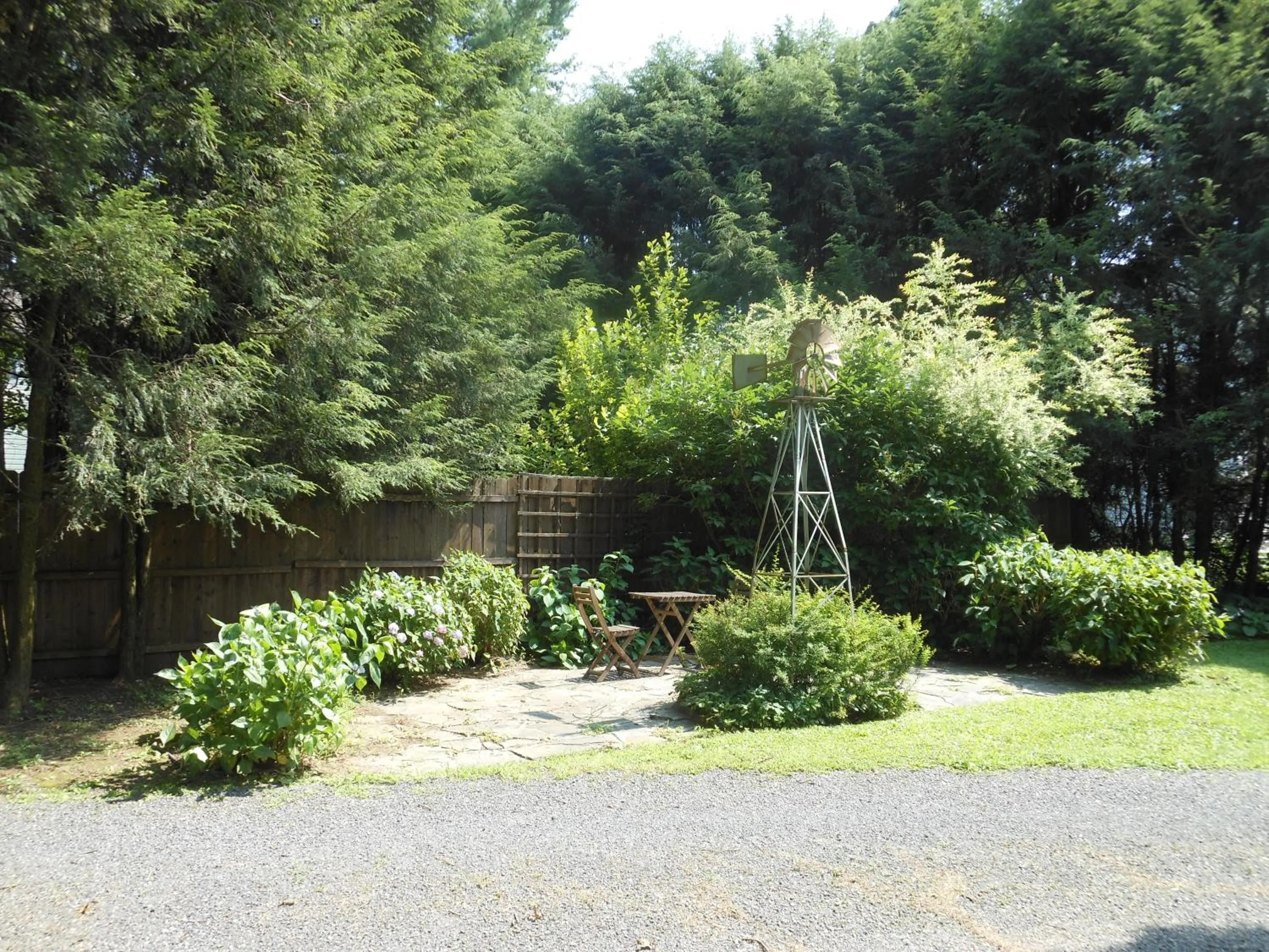 Garden in The Carriage House Loft