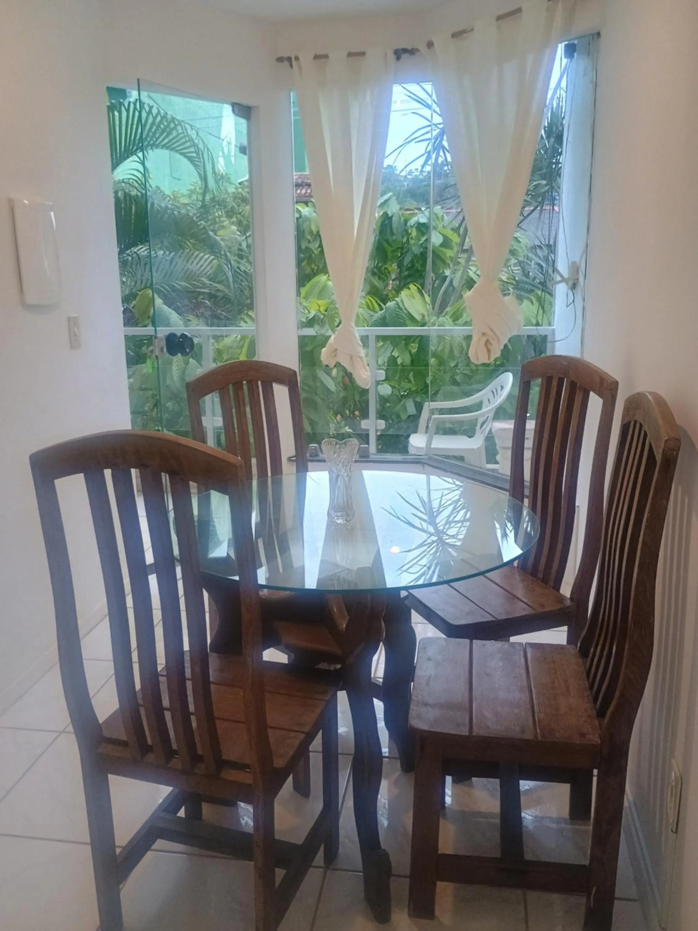 View (from property/room) in Casa de Vidro