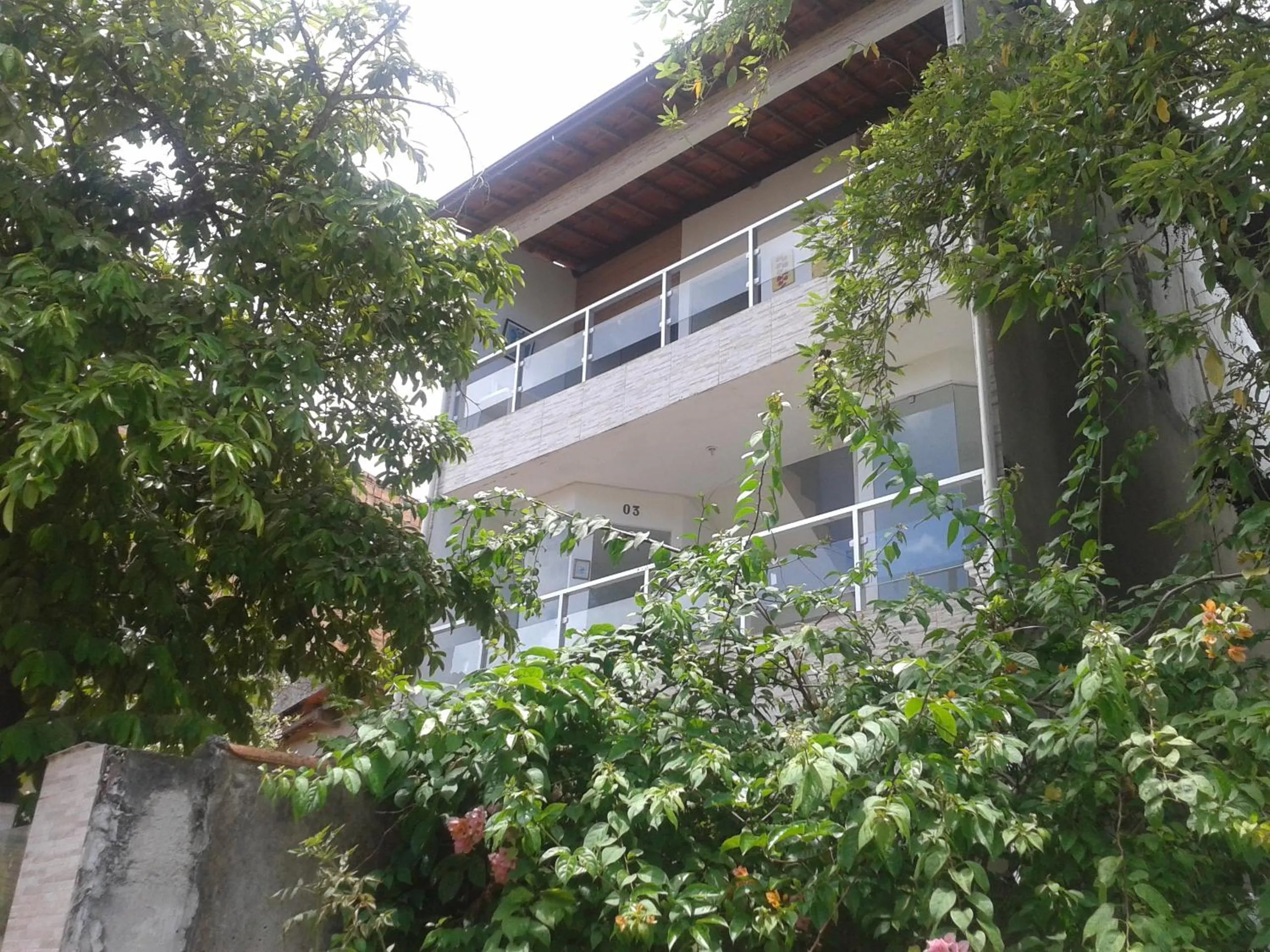 Balcony/Terrace in Casa de Vidro