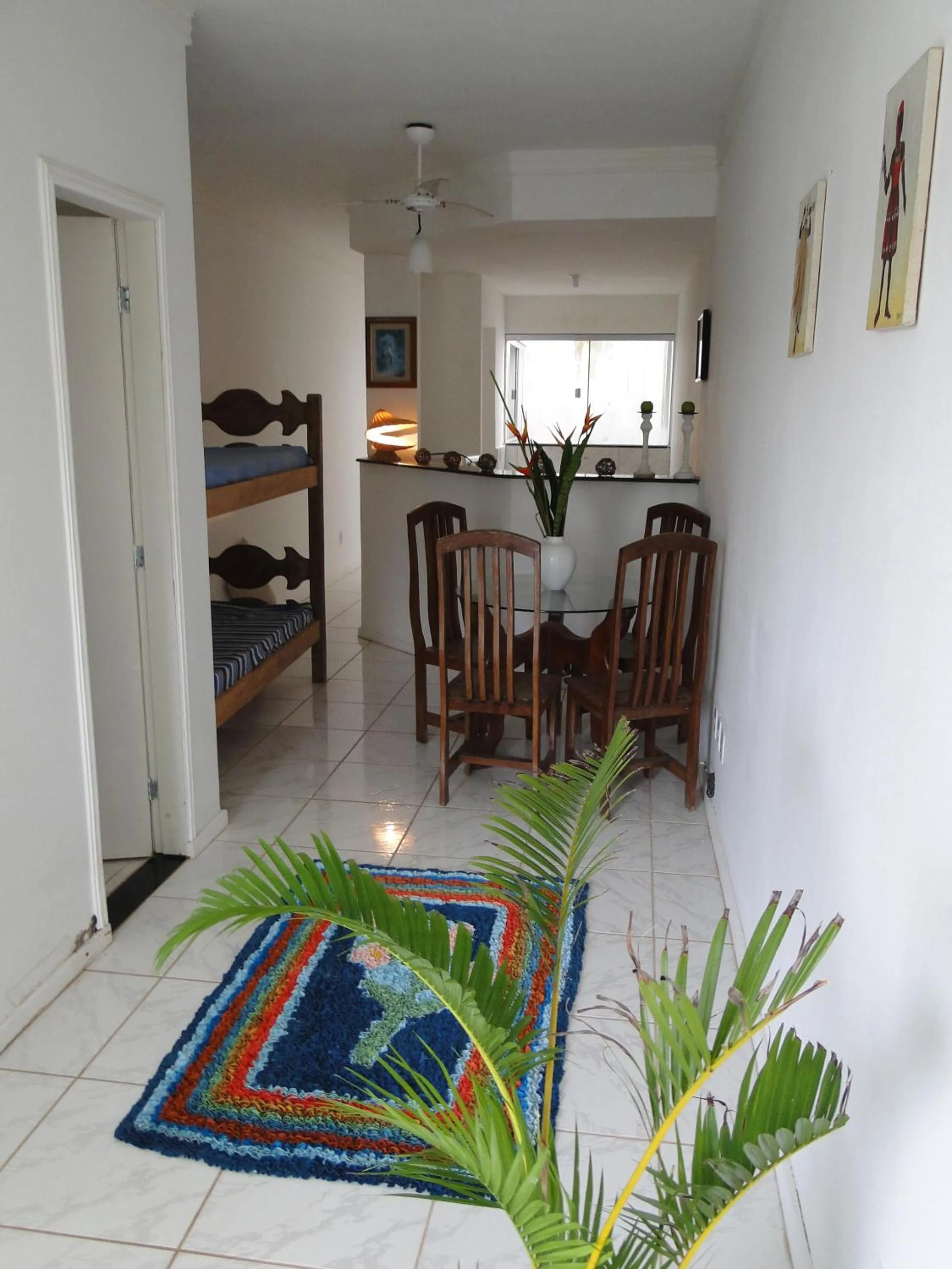 Living room in Casa de Vidro