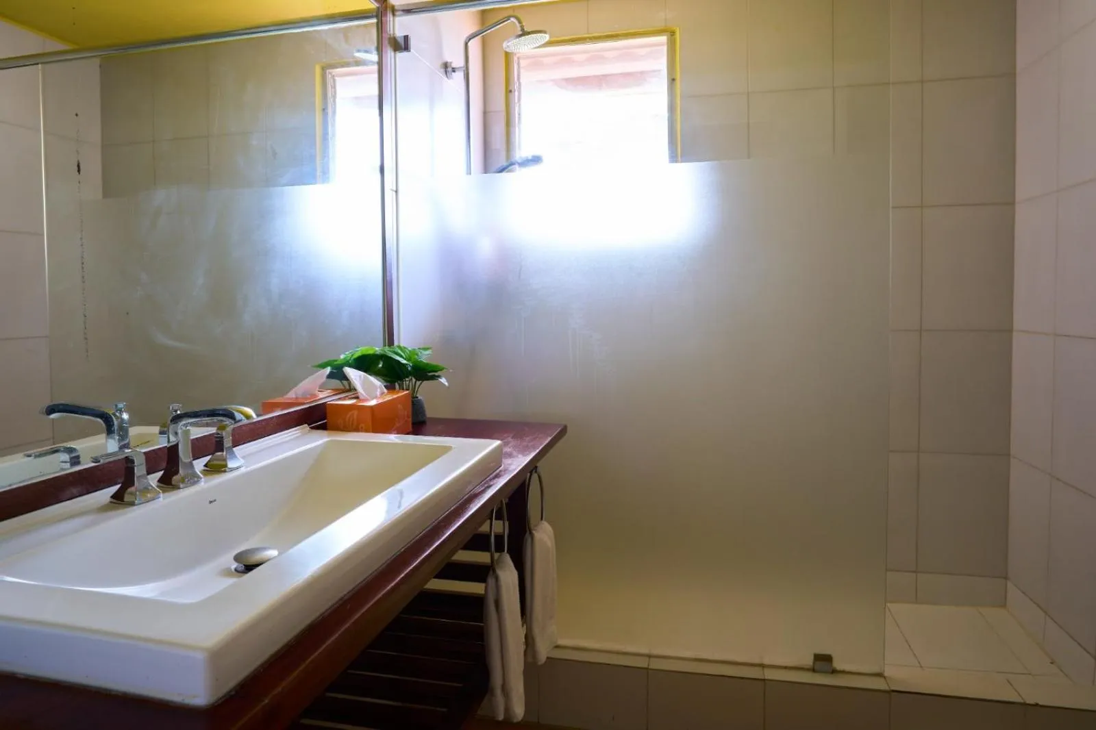 Shower in Casa Congo & Casa Rayo Verde - Restaurante - Galeria de arte