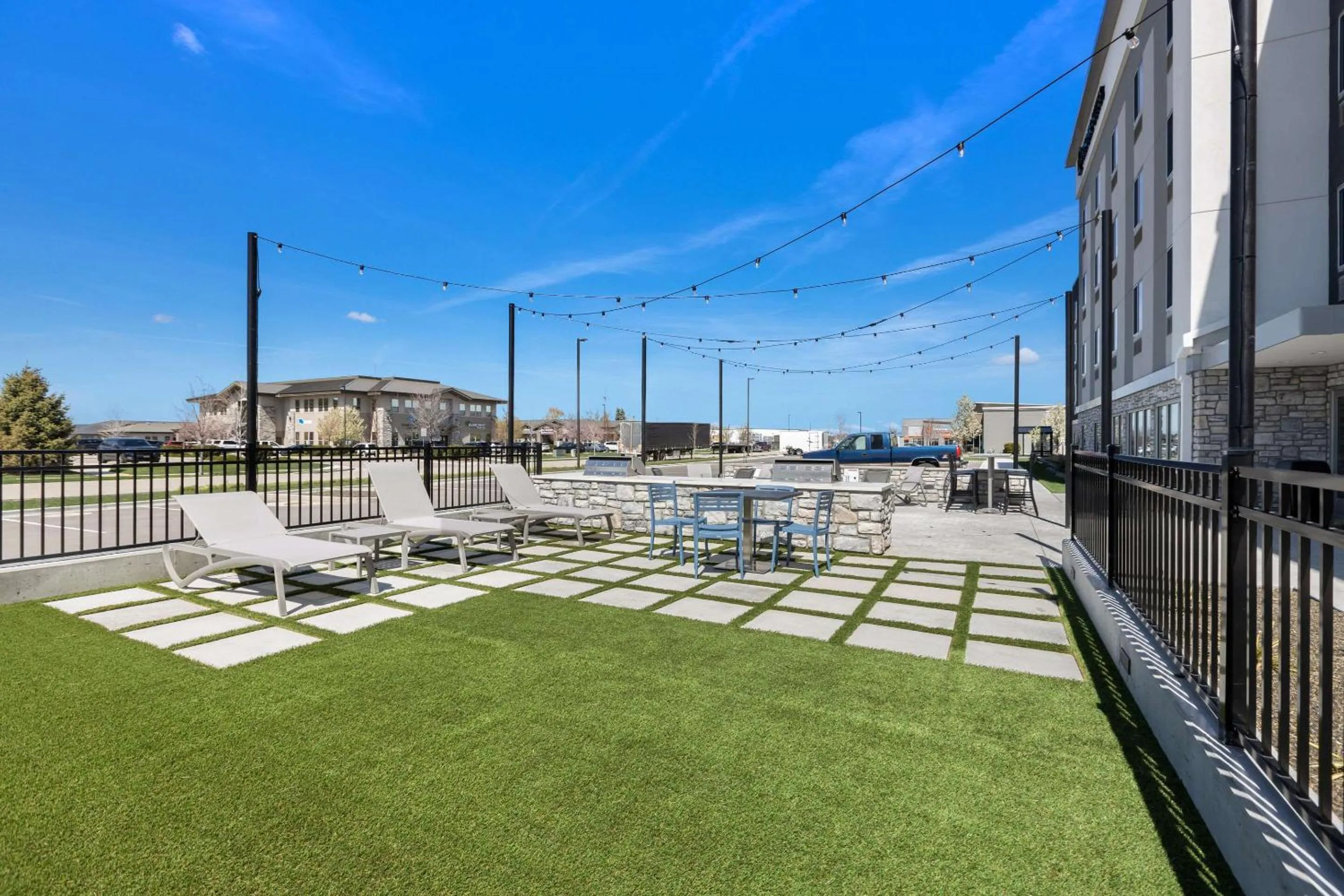 Patio in Everhome Suites Nampa Boise