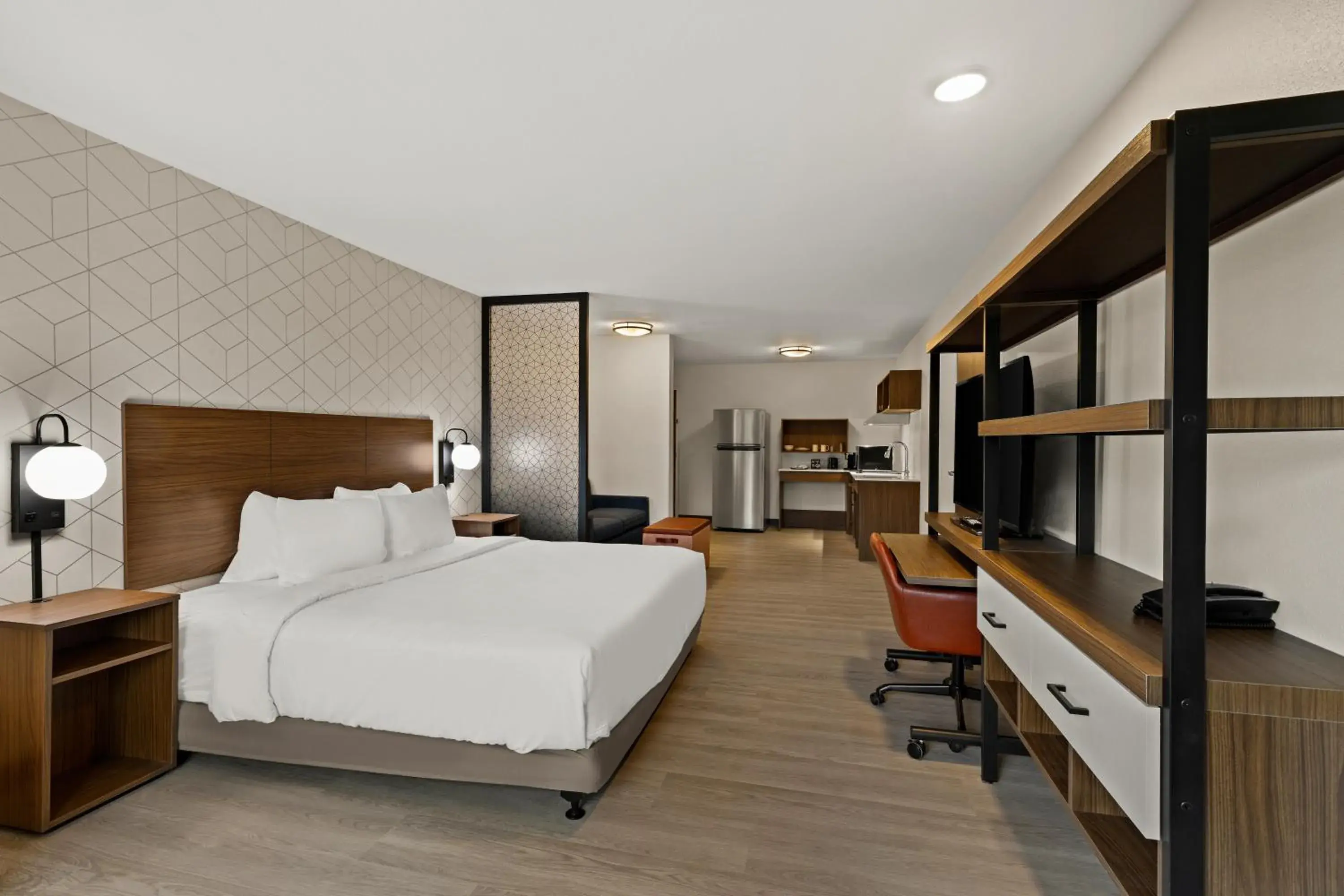 King Room with Dishwasher/Connecting Rooms - Non Smoking in Everhome Suites Atlanta Newnan King Room with Dishwasher/Connecting Rooms - Non Smoking in Everhome Suites Atlanta Newnan
