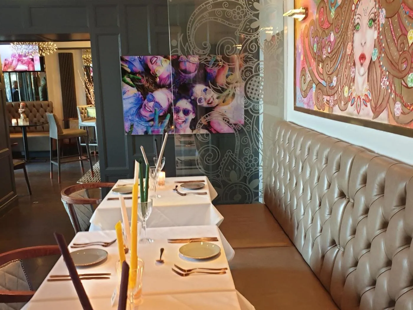 Restaurant/places to eat in Farnley Tower Guesthouse