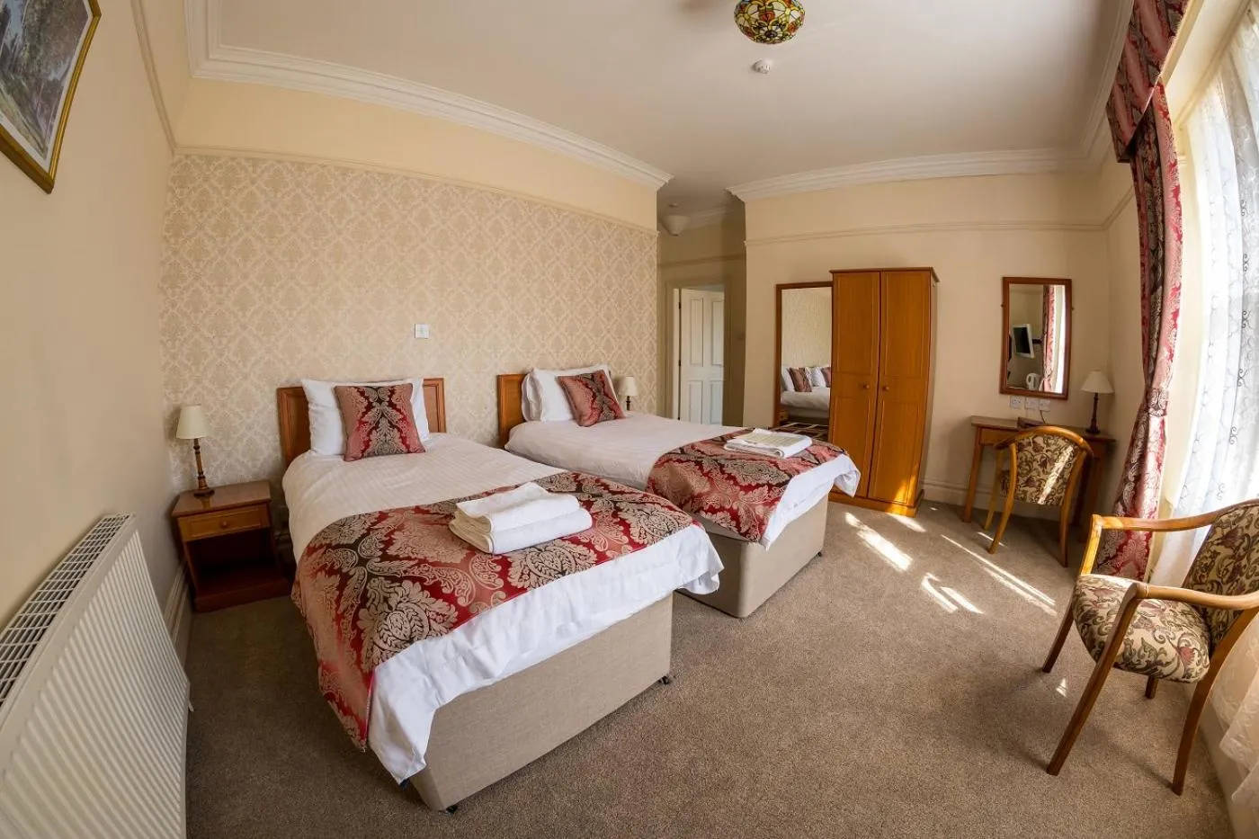 Toilet, Bed in Farnley Tower Guesthouse