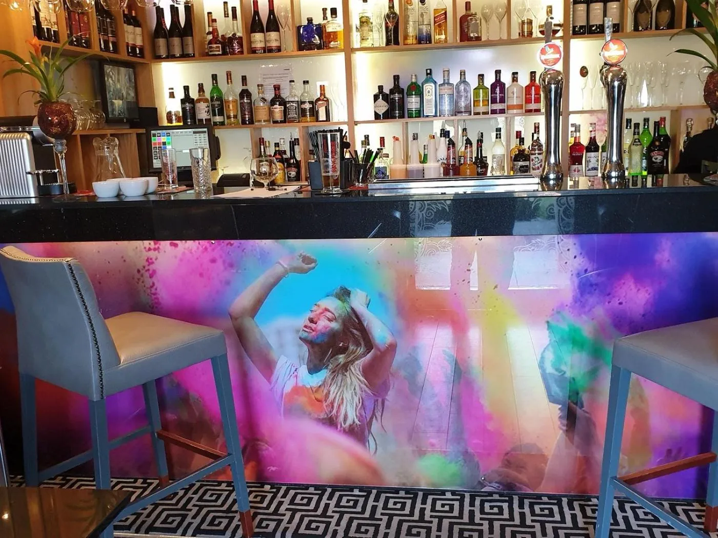 Lounge or bar in Farnley Tower Guesthouse