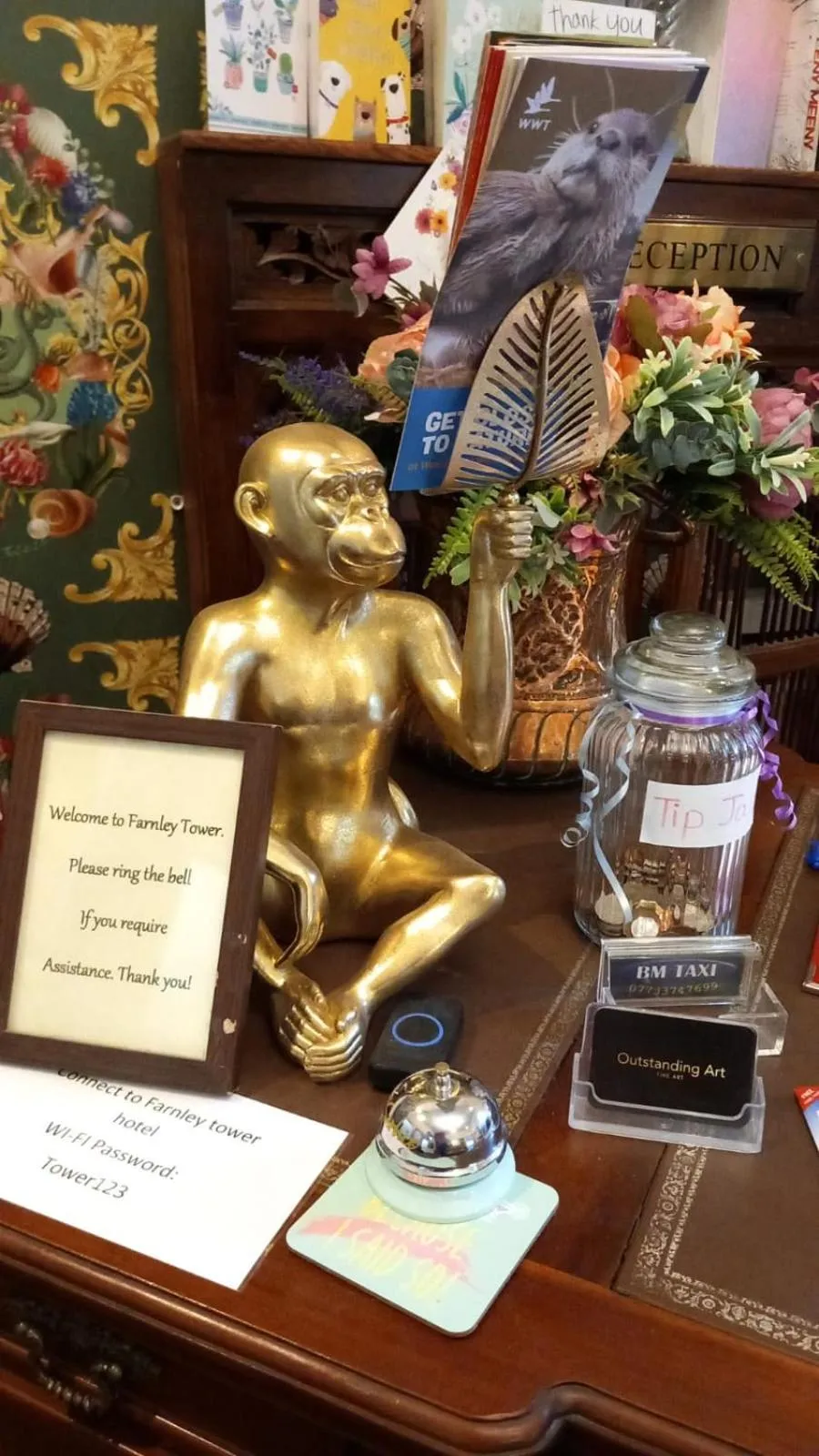 Property building in Farnley Tower Guesthouse