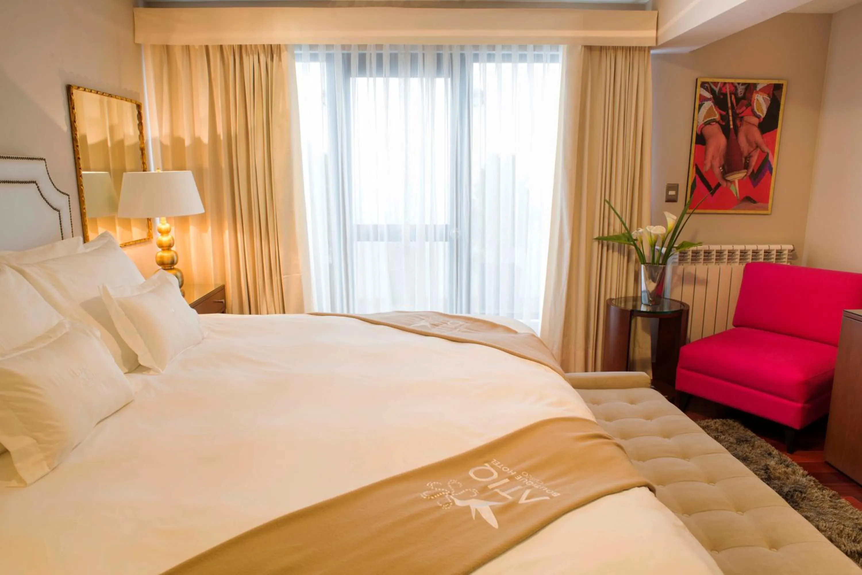 View (from property/room), Bed in Atiq Boutique Hotel