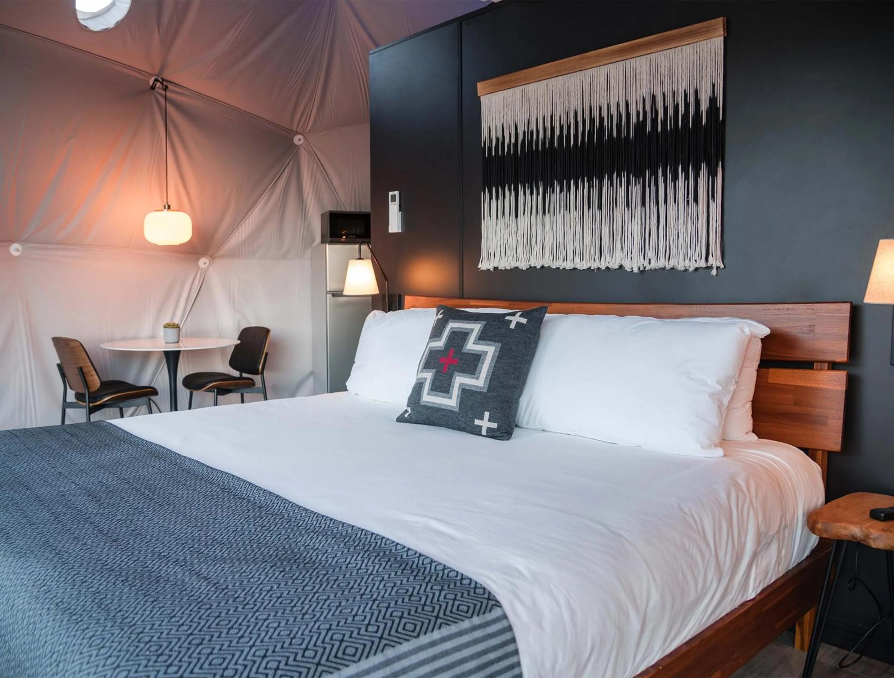 Bed in Pagosa River Domes