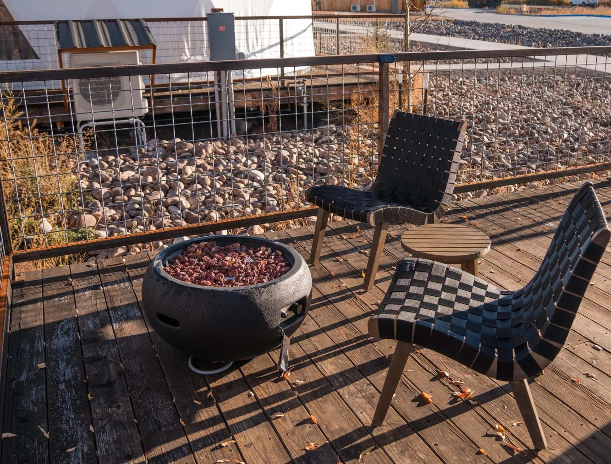 Patio in Pagosa River Domes