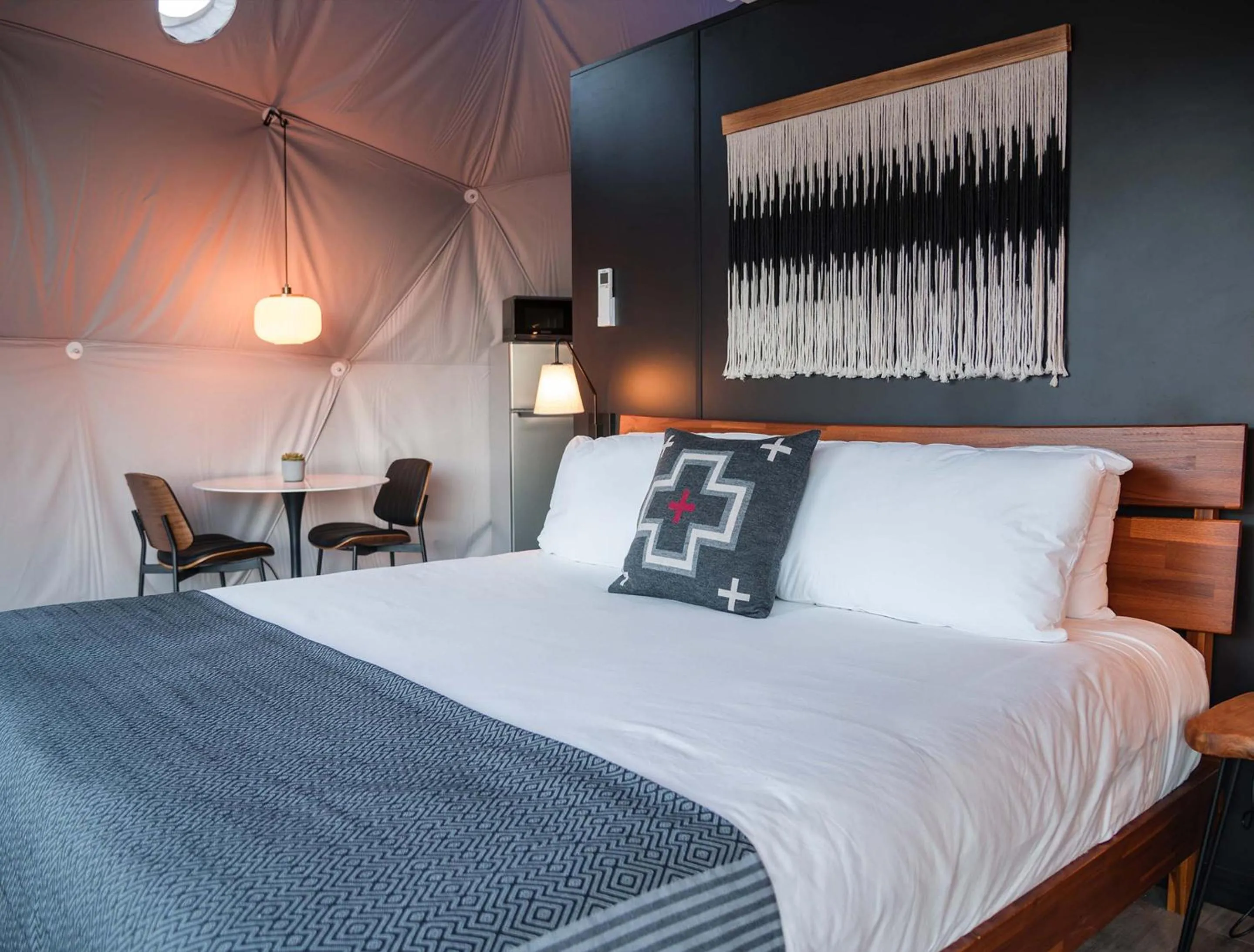 Bedroom in Pagosa River Domes