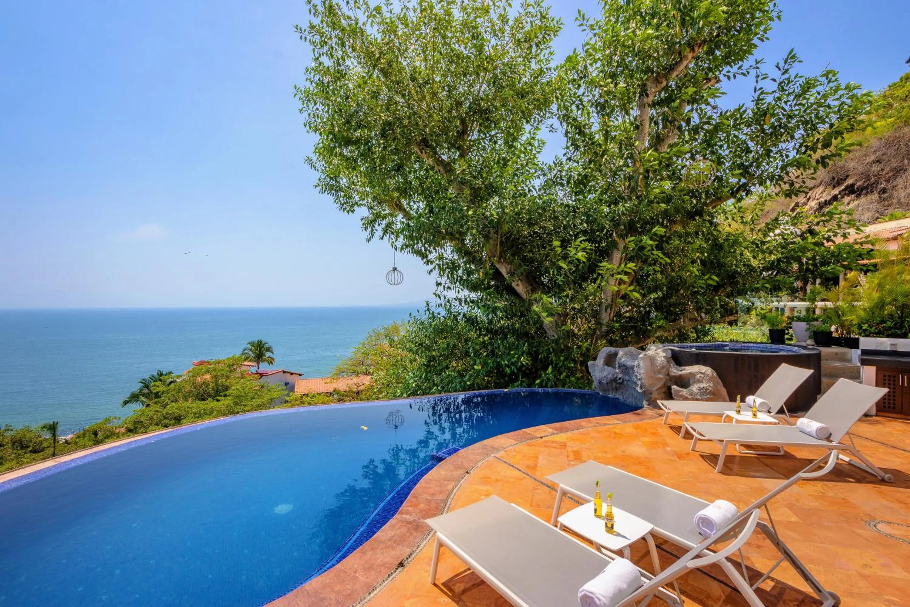 sunbed in Villa Divina Luxury Boutique - Adults Only