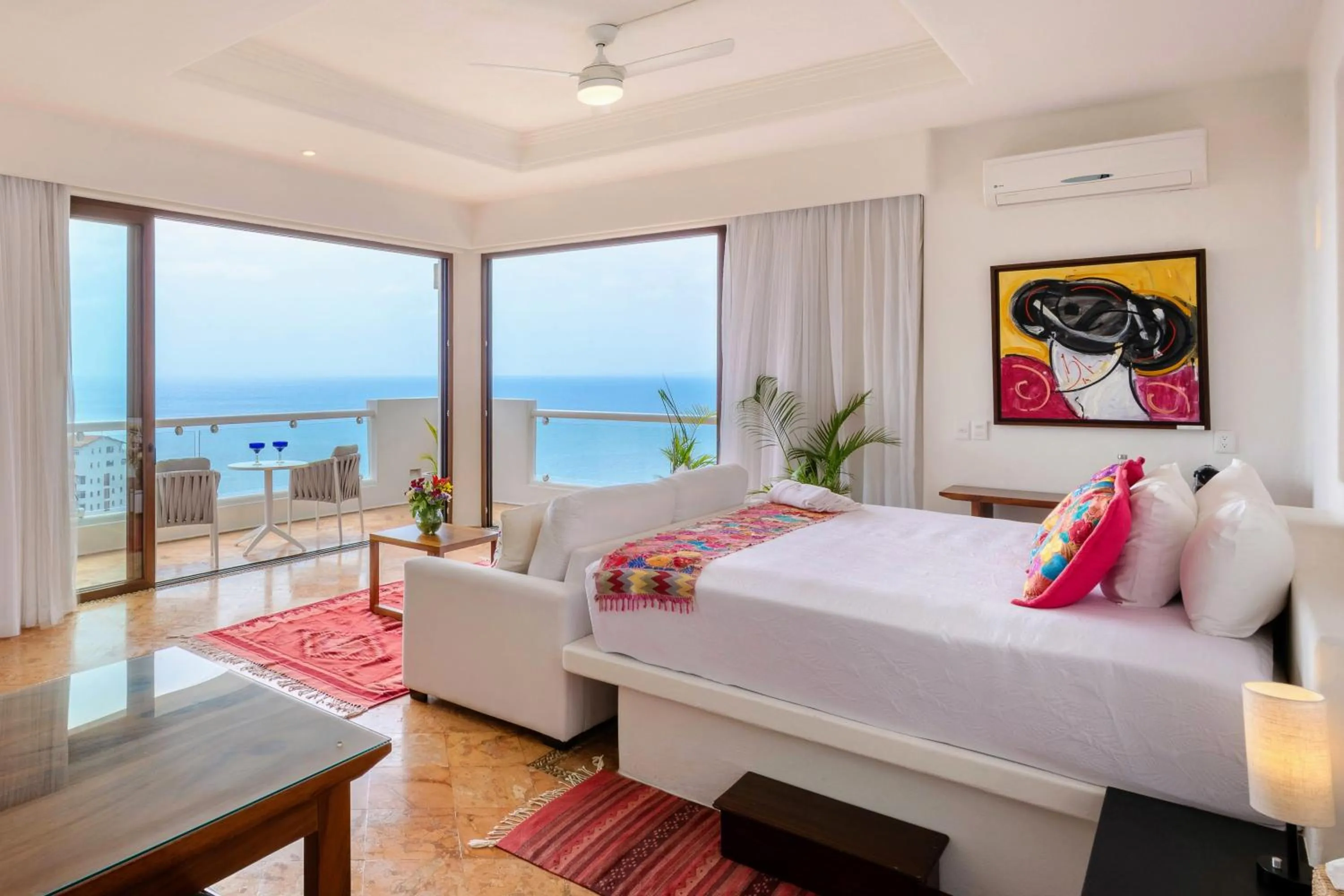 Bedroom, Bed in Villa Divina Luxury Boutique - Adults Only