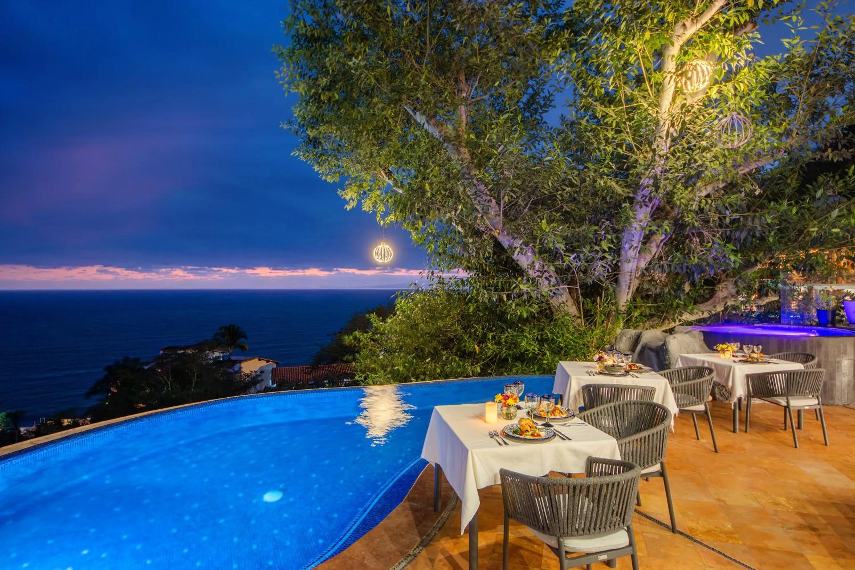 Pool view in Villa Divina Luxury Boutique - Adults Only