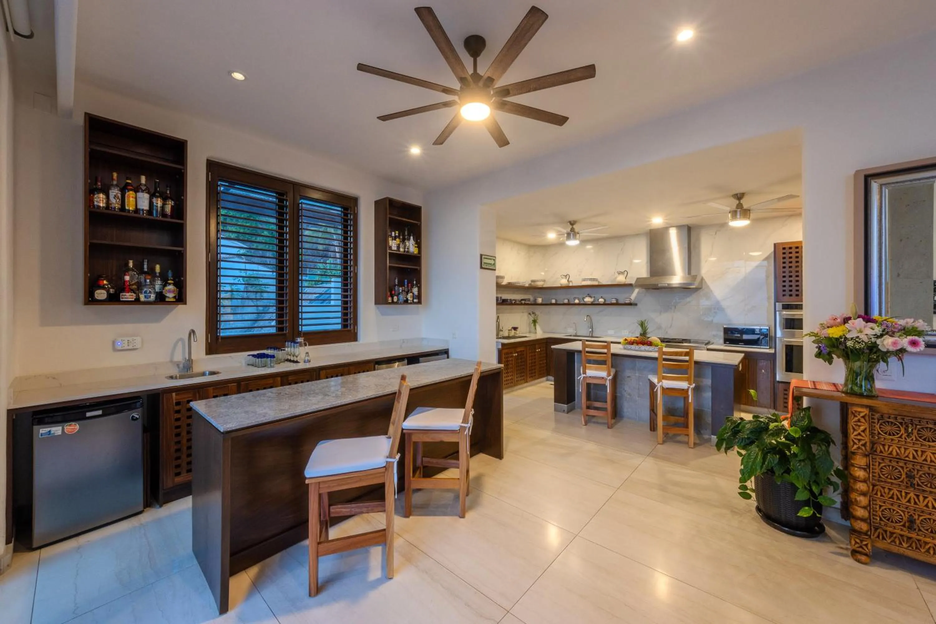 Kitchen or kitchenette in Villa Divina Luxury Boutique - Adults Only