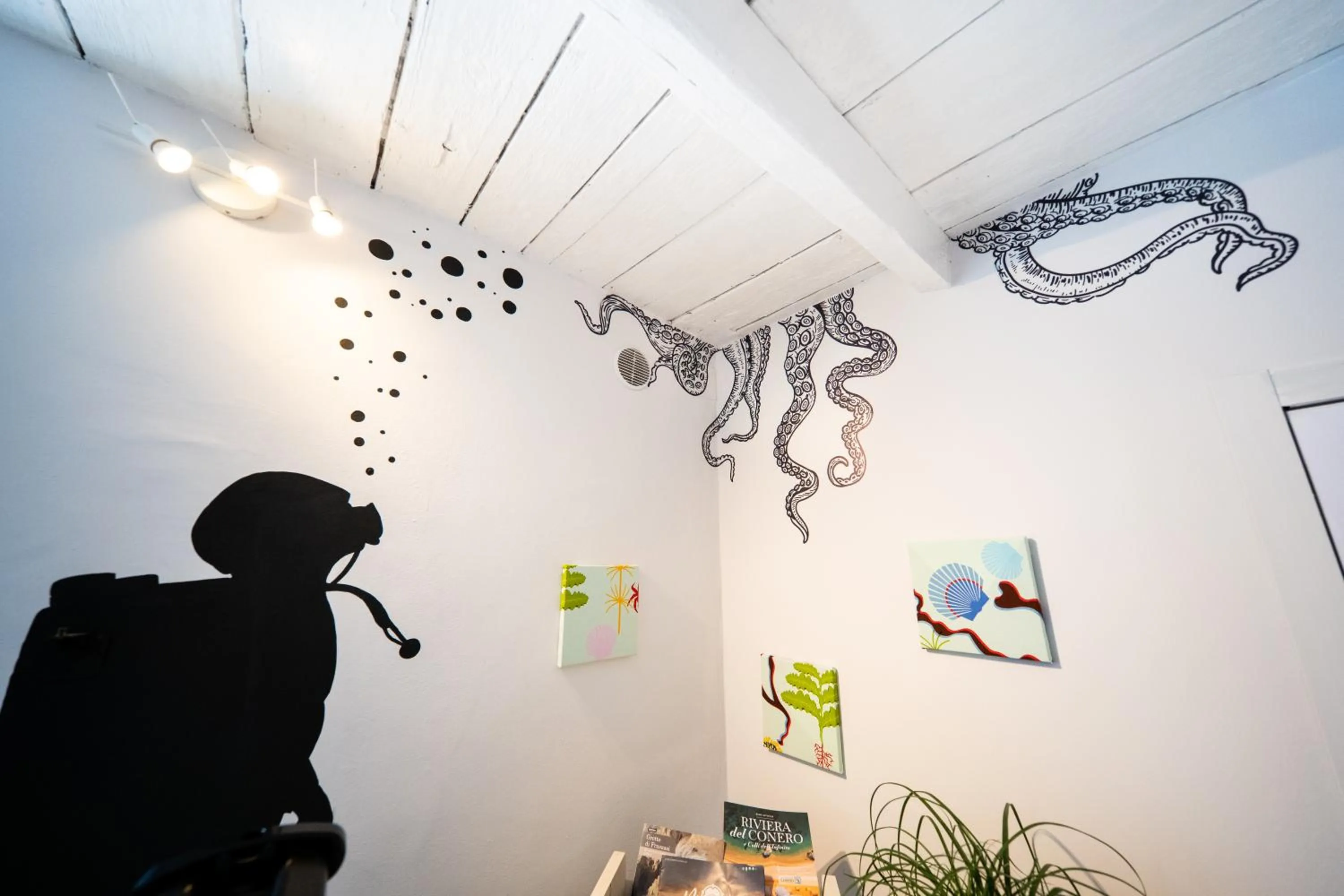 Decorative detail in B&B A Portata di Mare