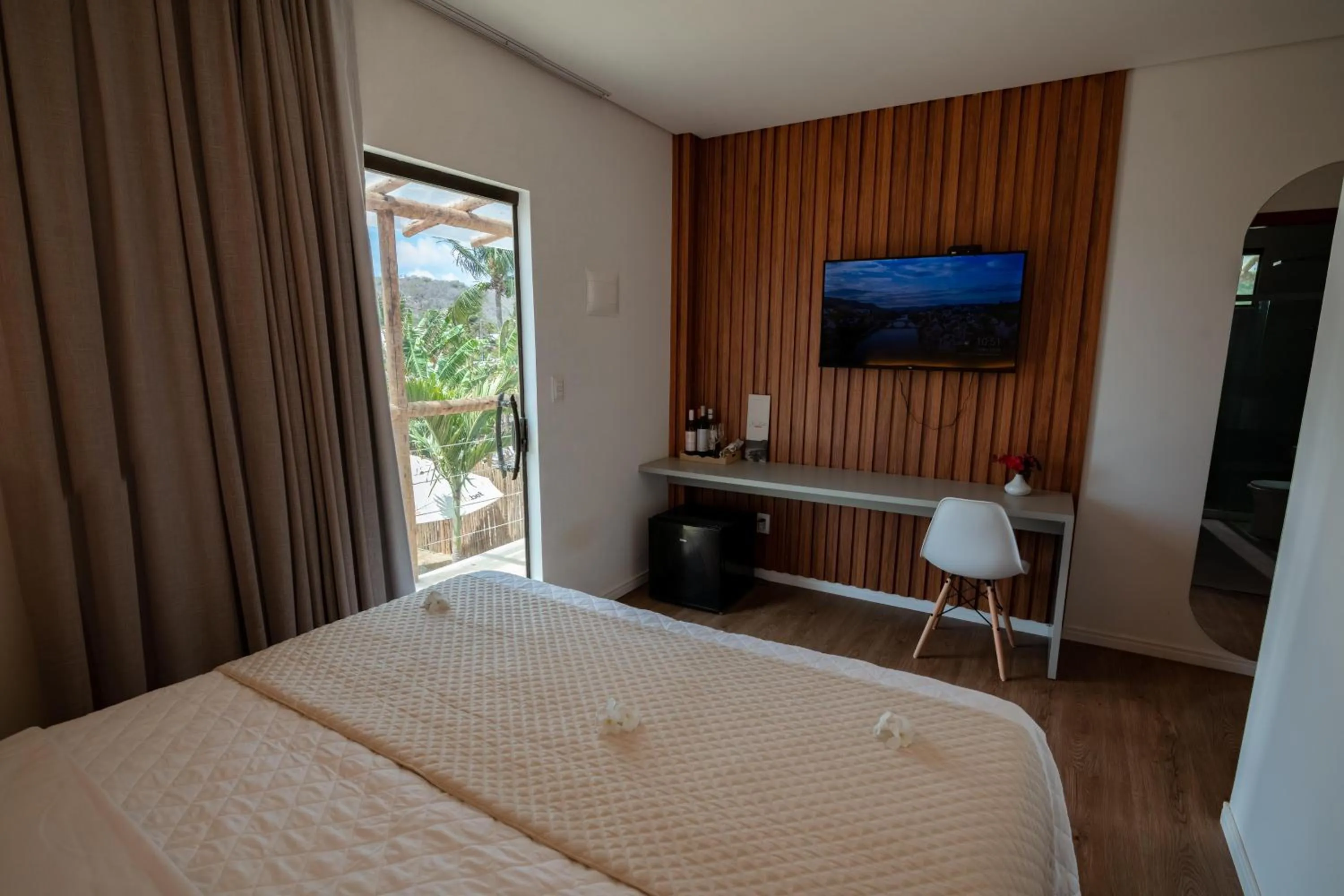 Bed in POUSADA AMAR NORONHA