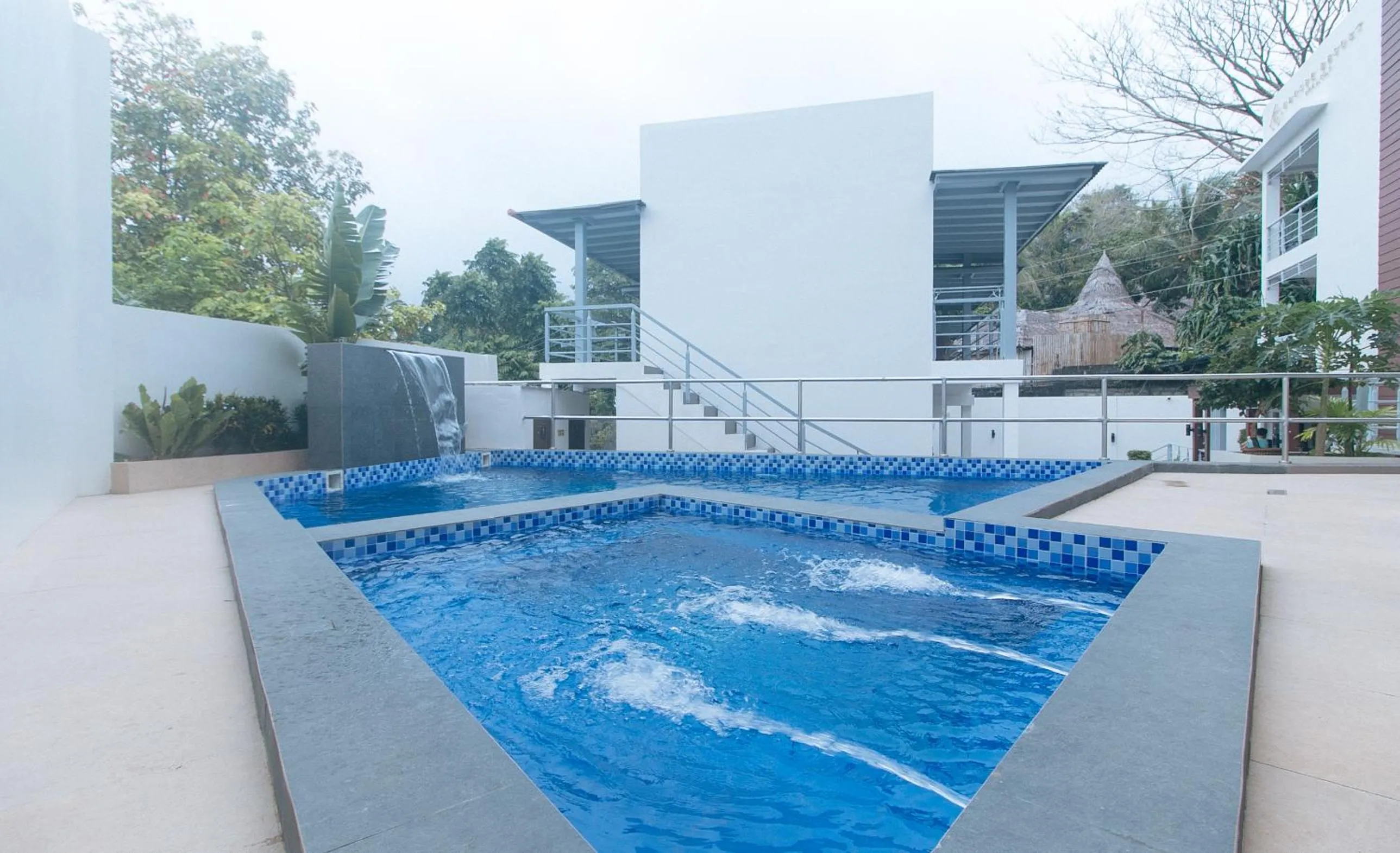 Swimming pool in Grospe Resort Boracay