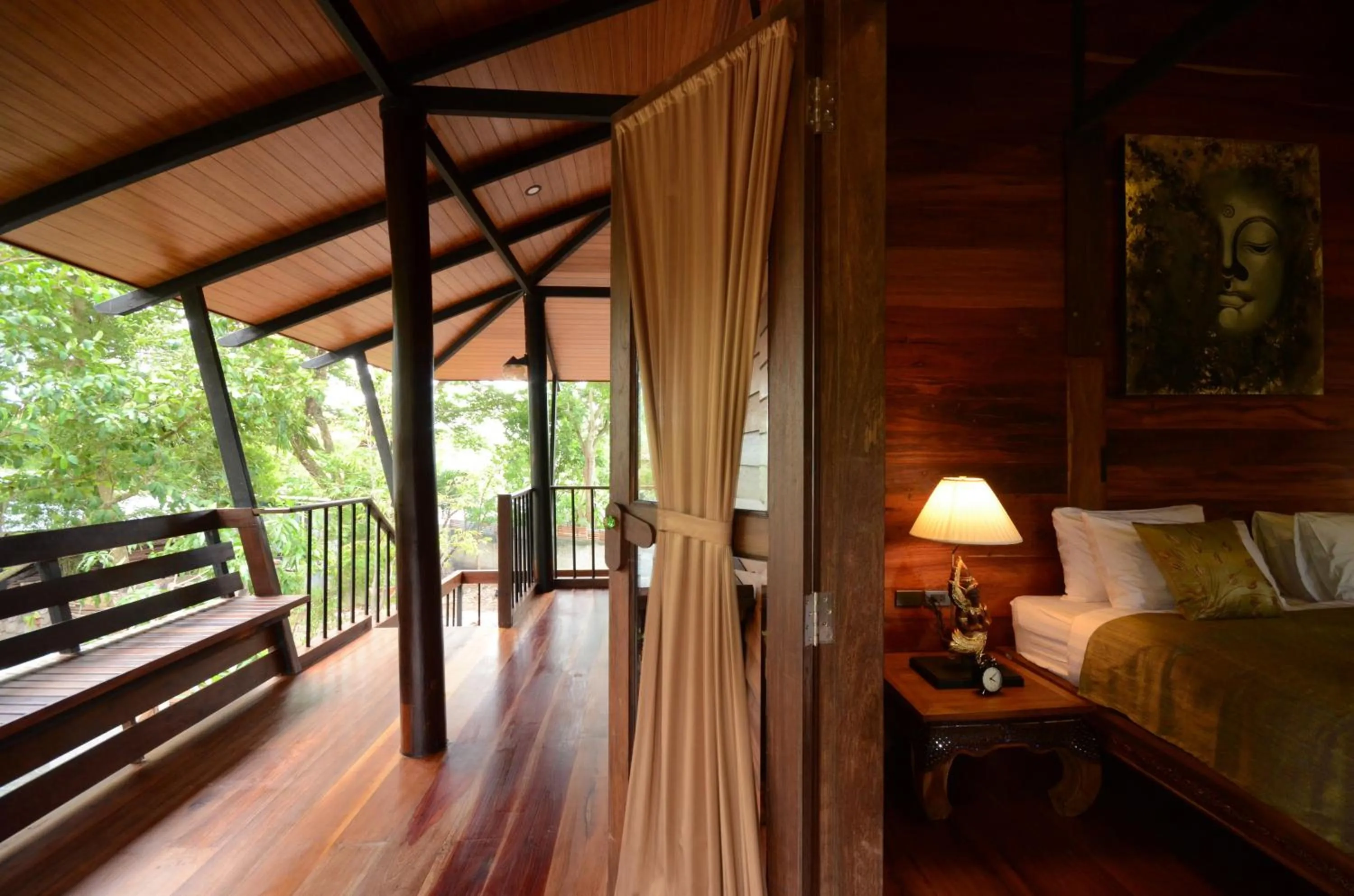 Balcony/Terrace in Ananta Thai Pool Villas Resort Phuket