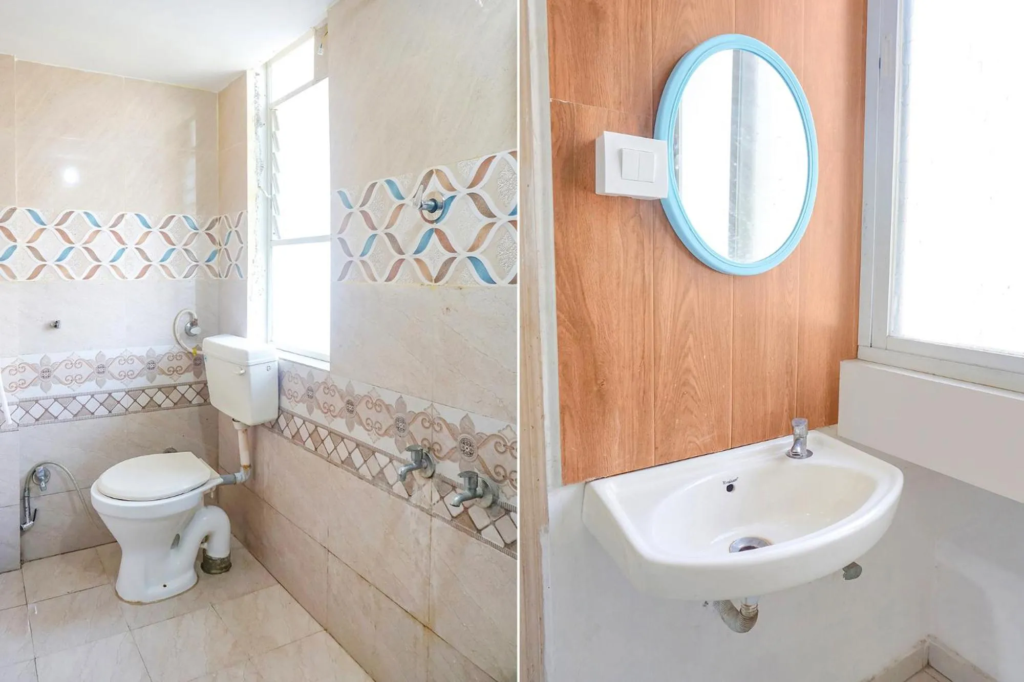 Bathroom in Via Om Sai - Nr Nashik Railway Station