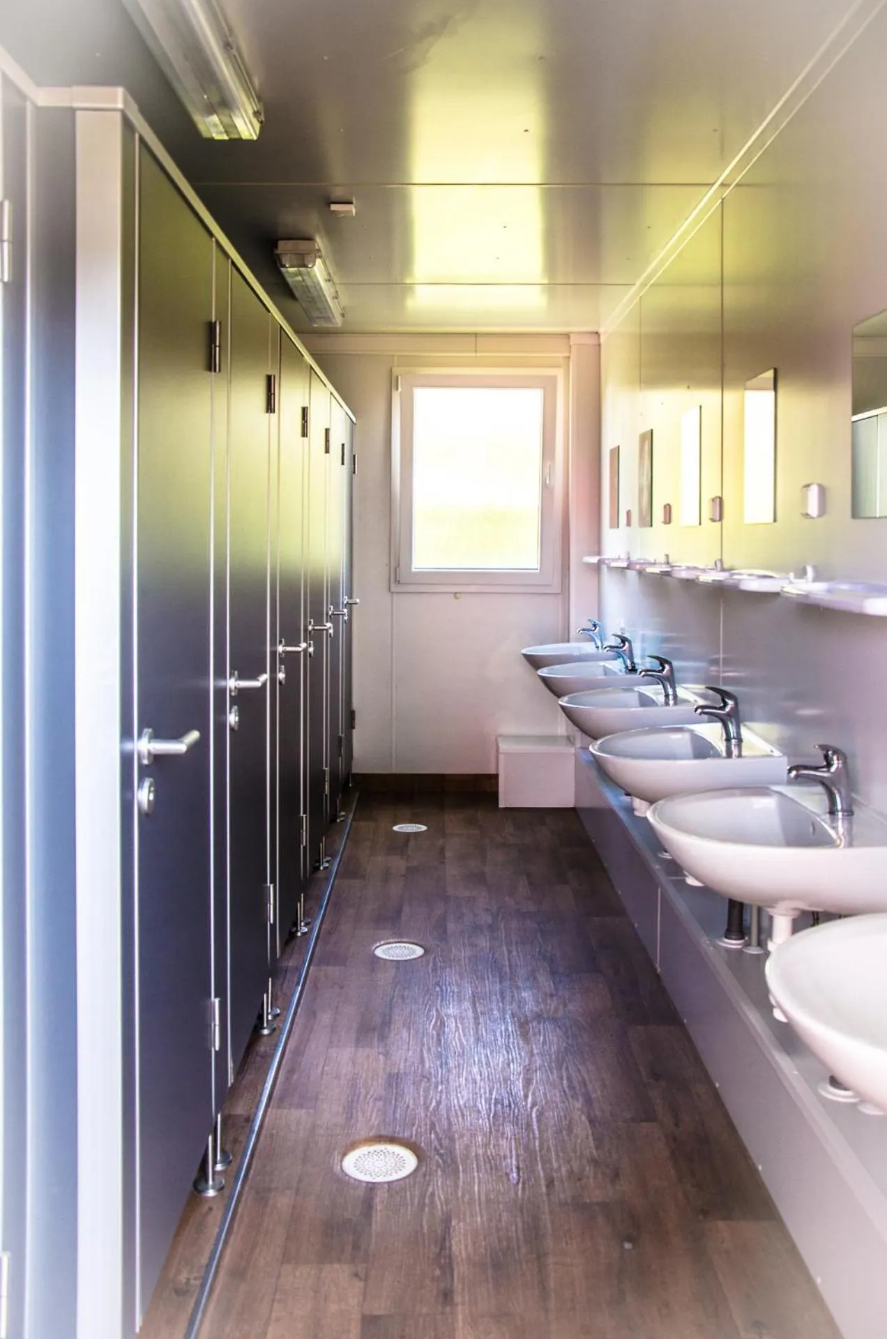 Shower in Kemp Děčín