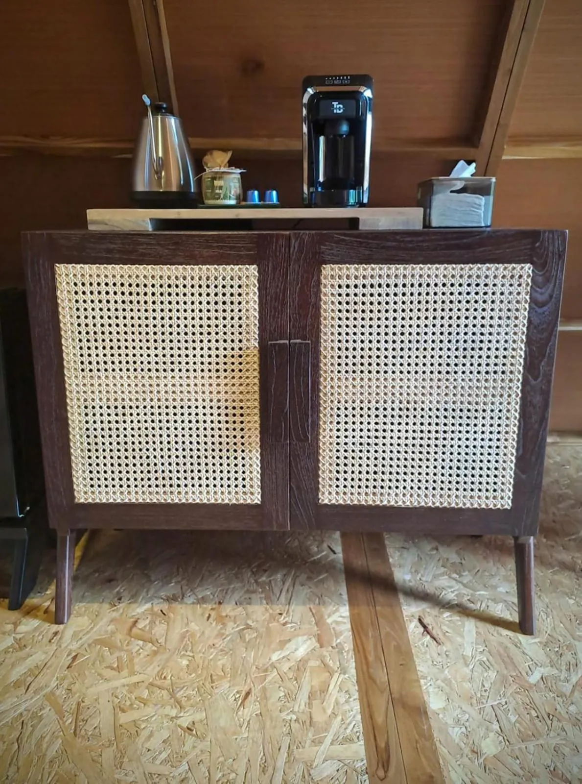 Coffee/tea facilities in Villa Verde the garden