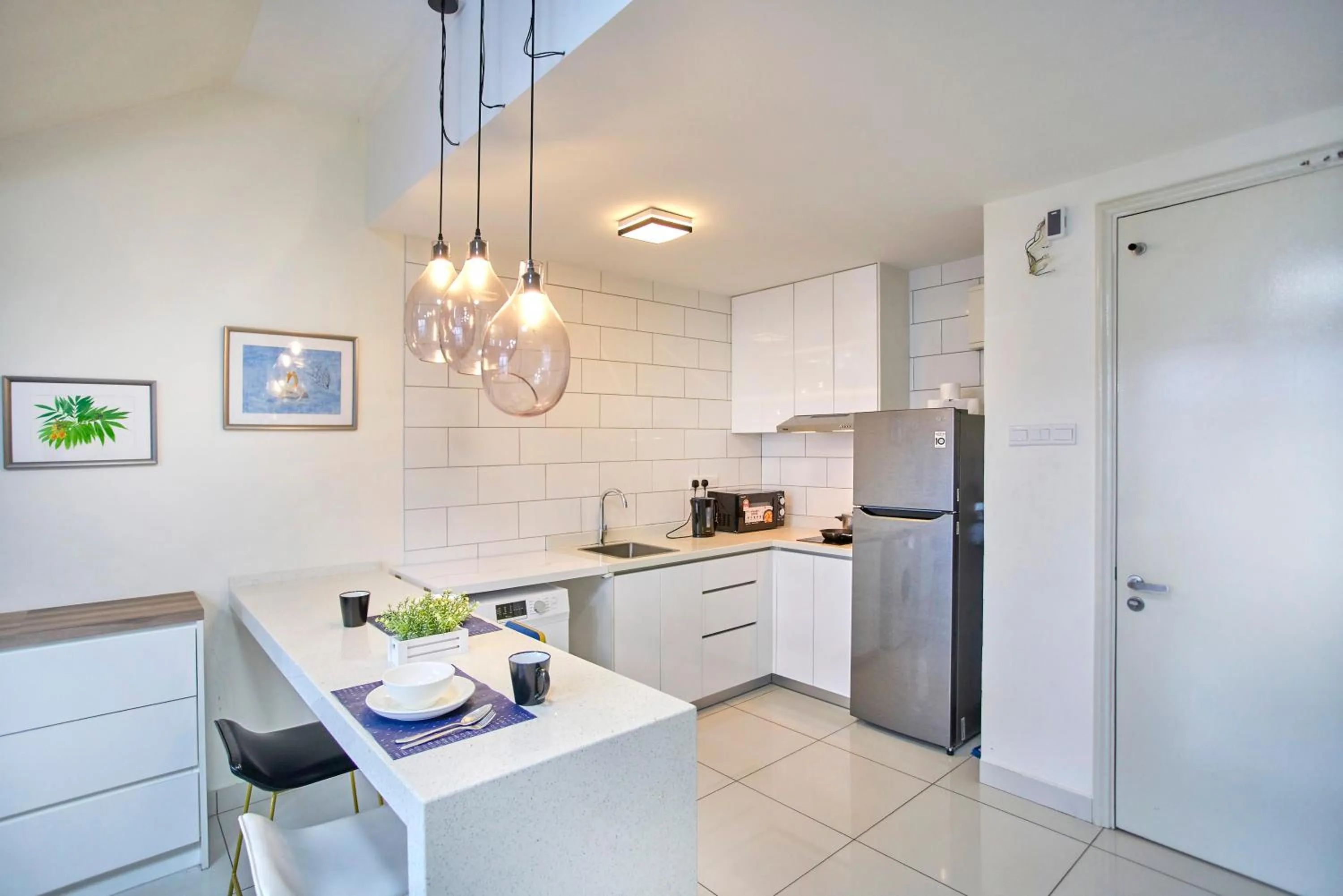 Kitchen or kitchenette in Arte Mont Kiara Free Parking, Kuala Lumpur