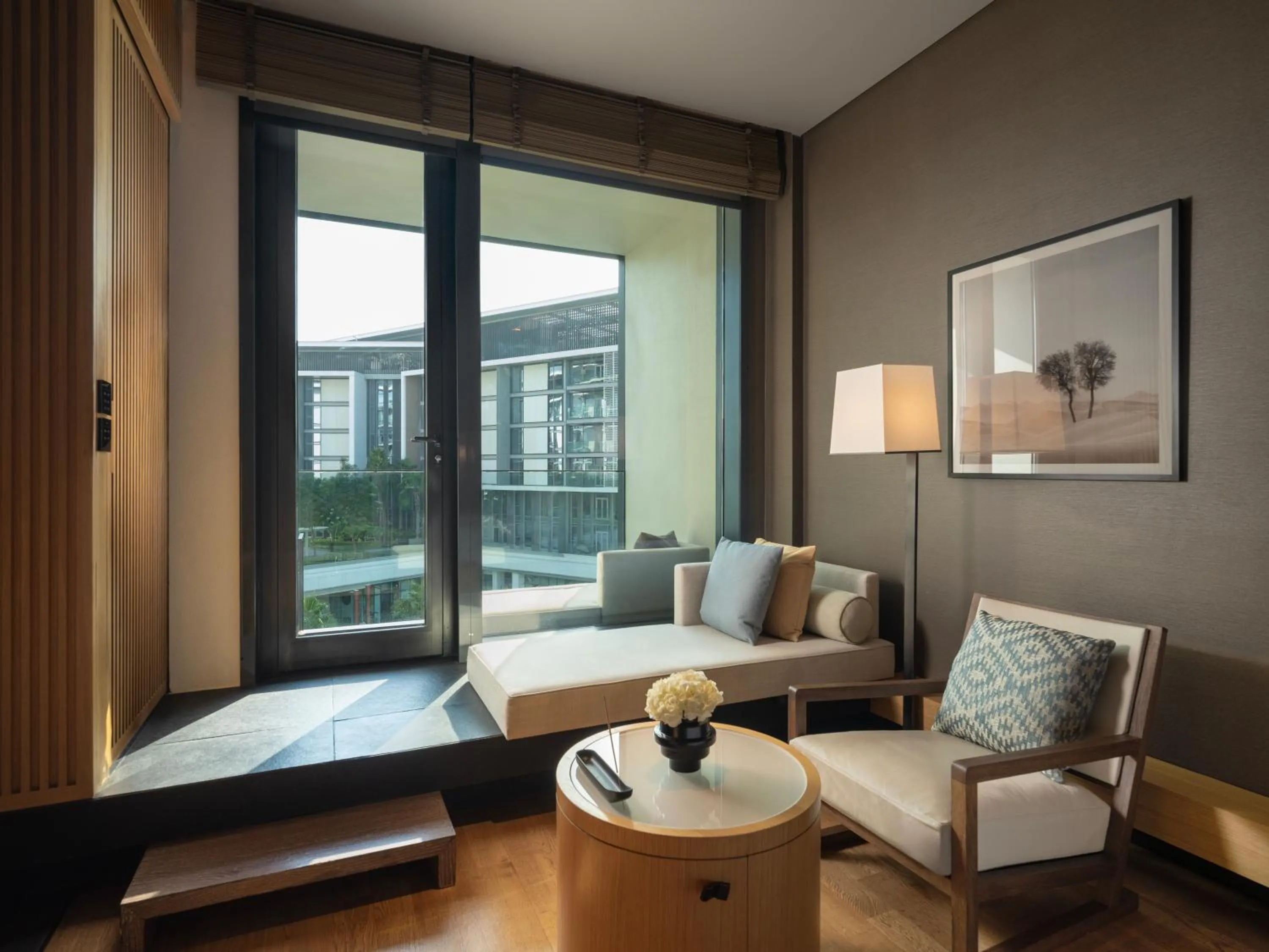 Seating area in Banyan Tree Dubai at Bluewaters