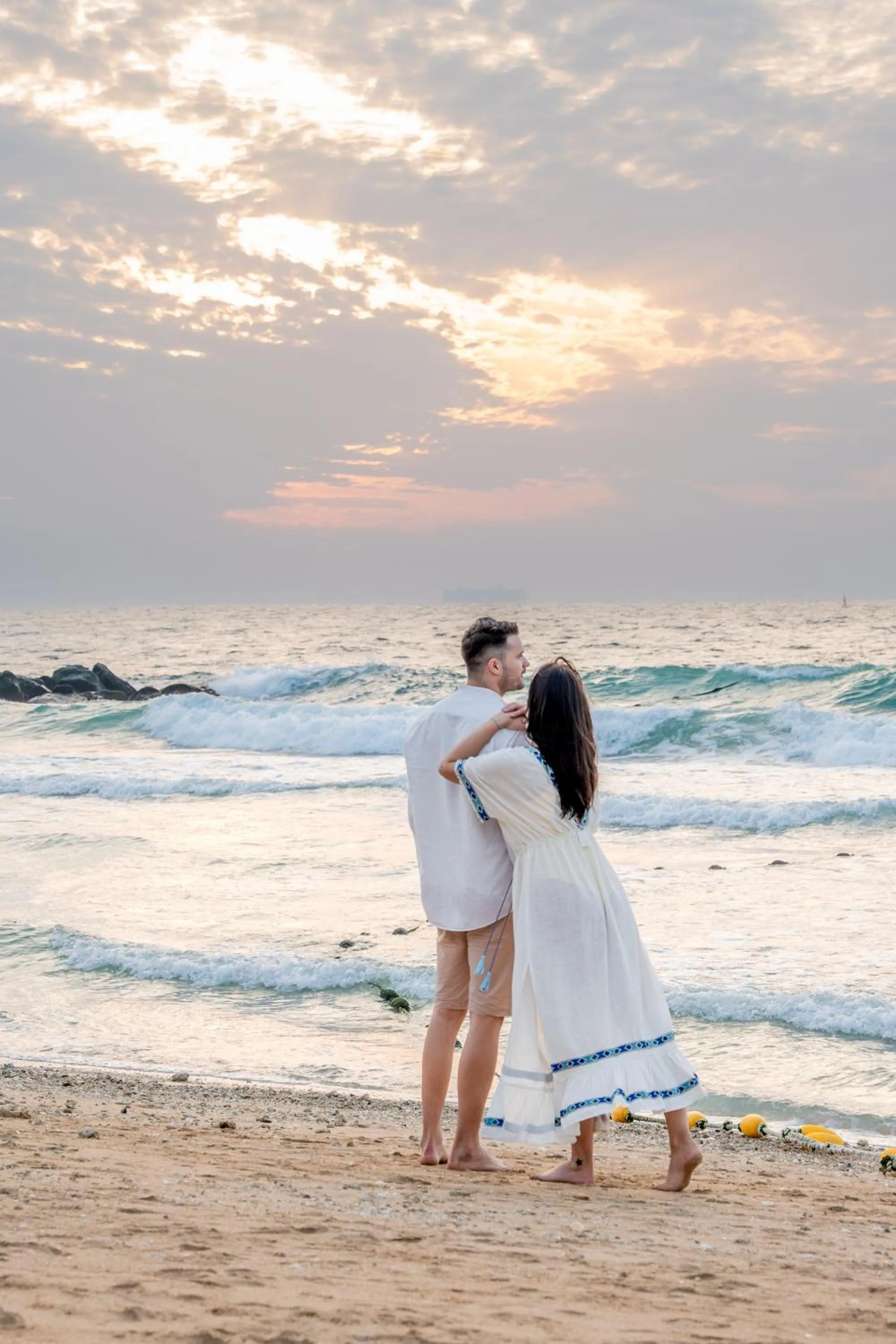 Beach in Banyan Tree Dubai at Bluewaters