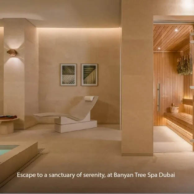 Spa and wellness centre/facilities in Banyan Tree Dubai at Bluewaters