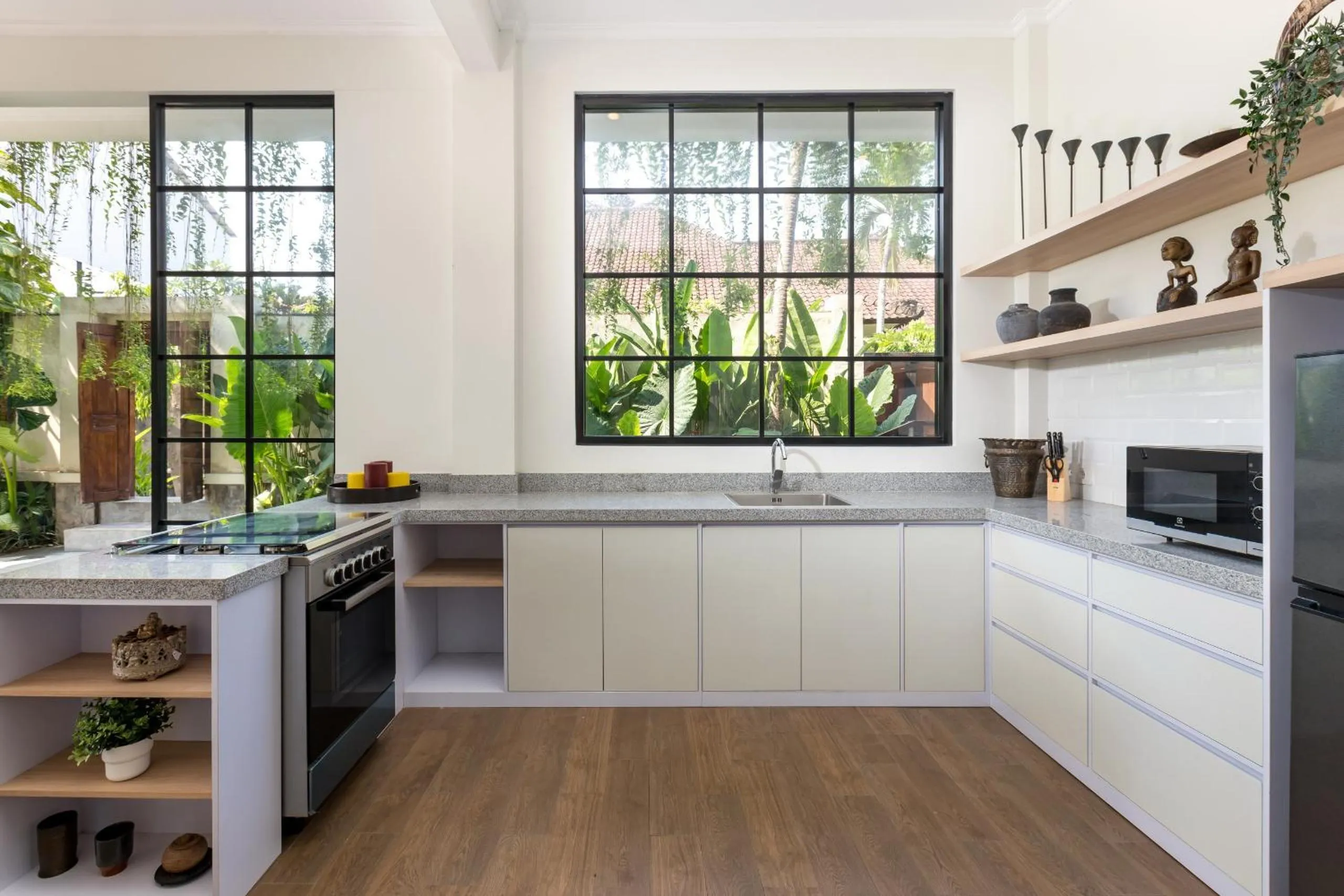 Kitchen or kitchenette in Kerta Mani Canggu by Kerta Living
